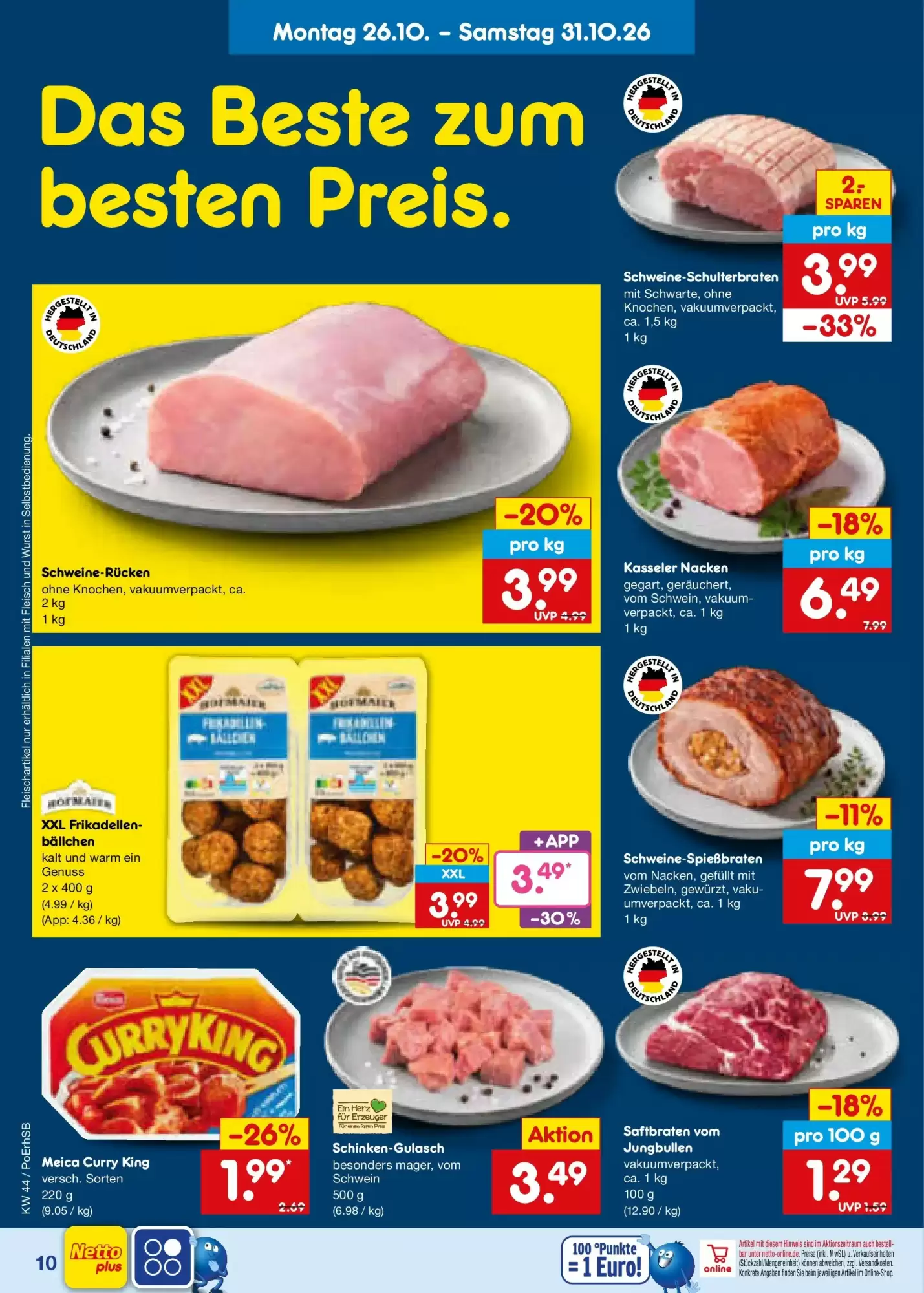 Netto Marken-Discount Prospekt (ab 25.10.2026) zum Blättern - Seite 14