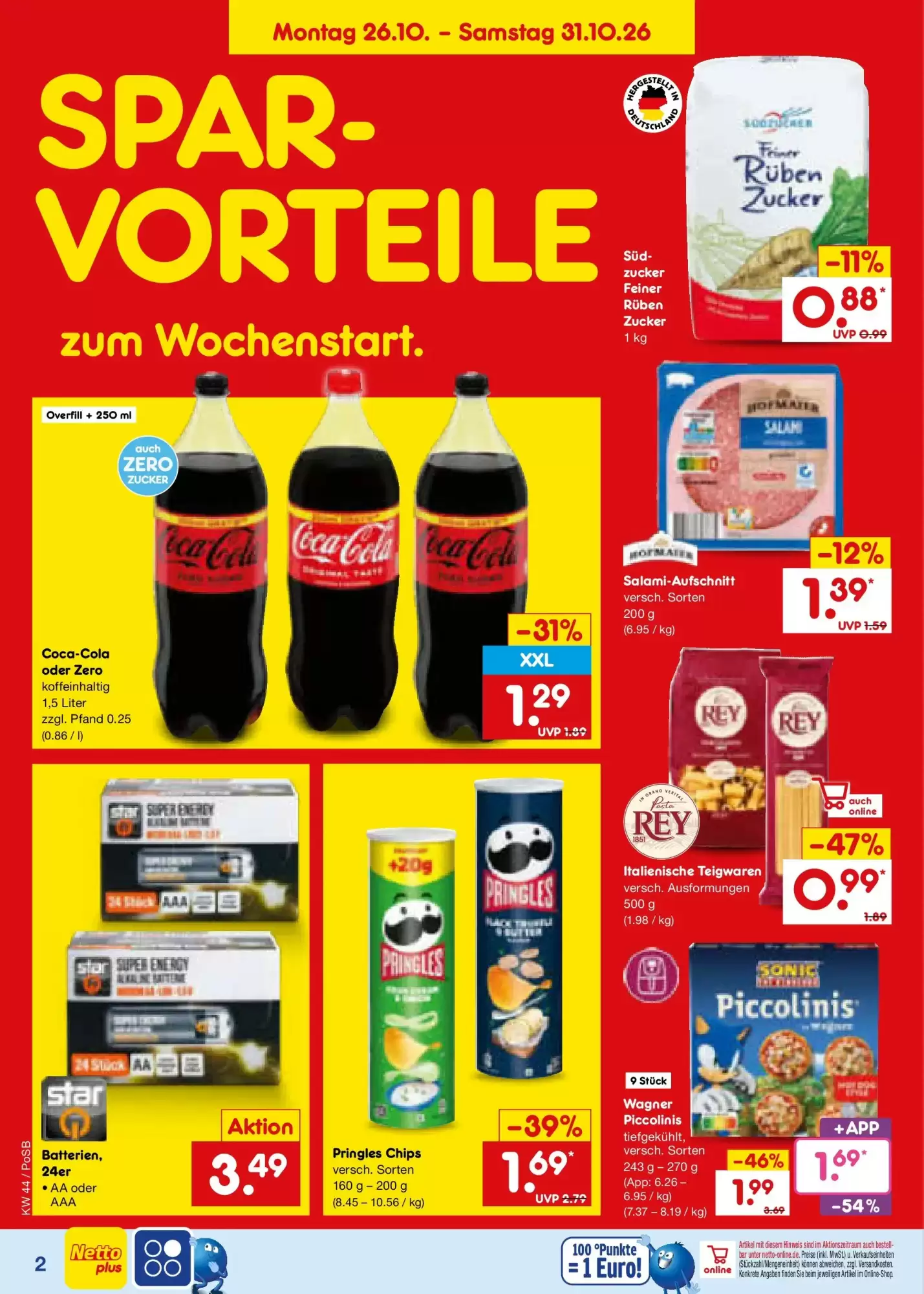 Netto Marken-Discount Prospekt (ab 25.10.2026) zum Blättern - Seite 2