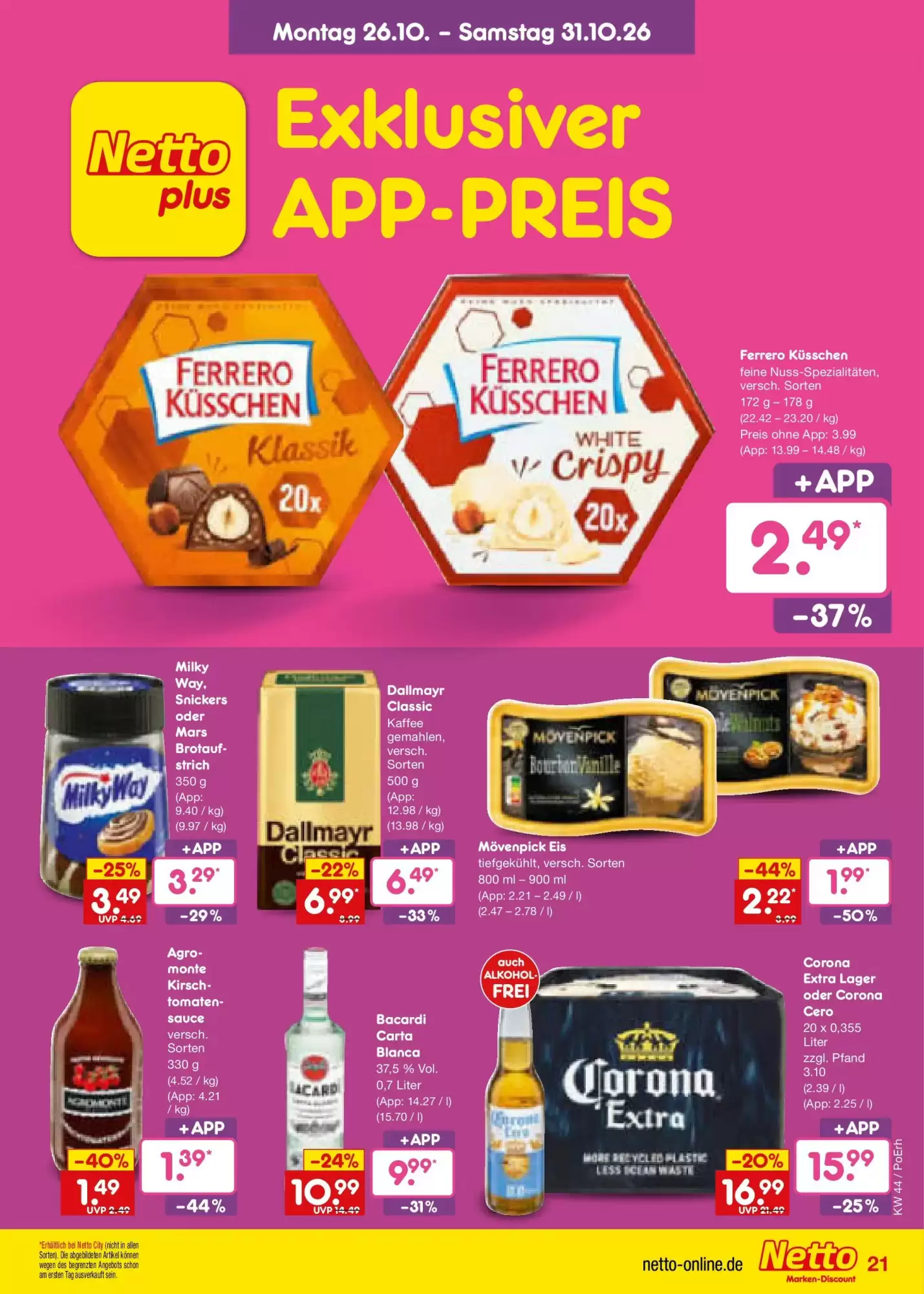 Netto Marken-Discount Prospekt (ab 25.10.2026) zum Blättern - Seite 29