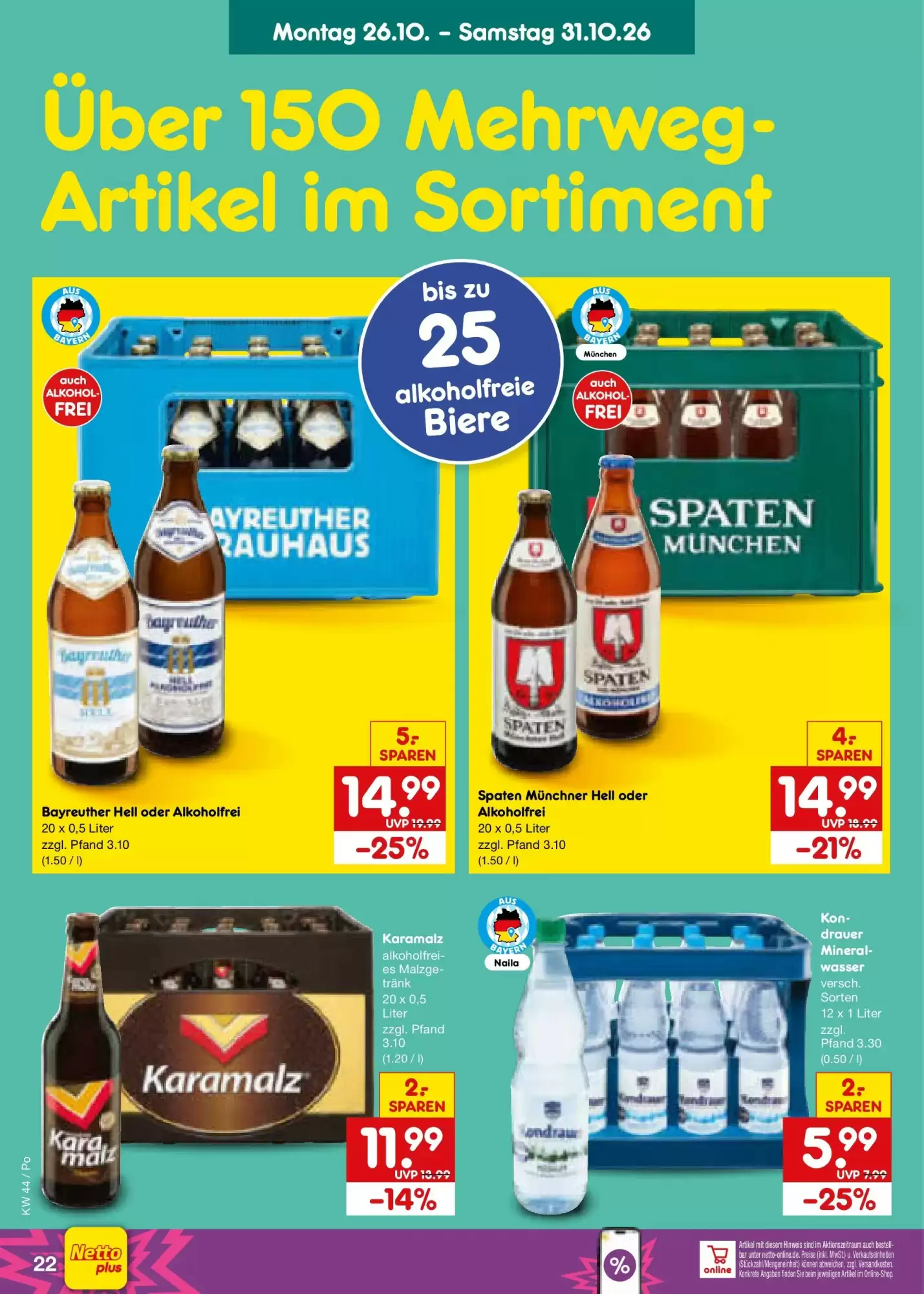 Netto Marken-Discount Prospekt (ab 25.10.2026) zum Blättern - Seite 30