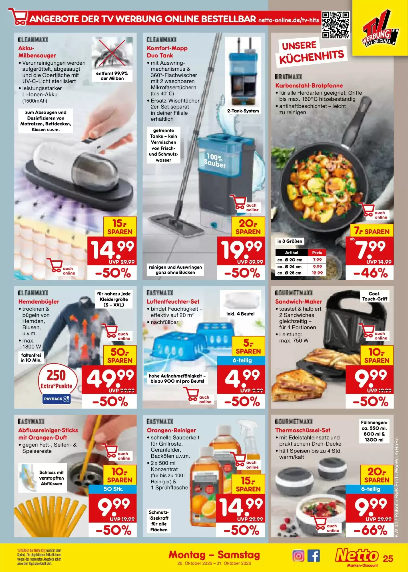 Netto Marken-Discount Prospekt (ab 25.10.2026) zum Blättern - Seite 33