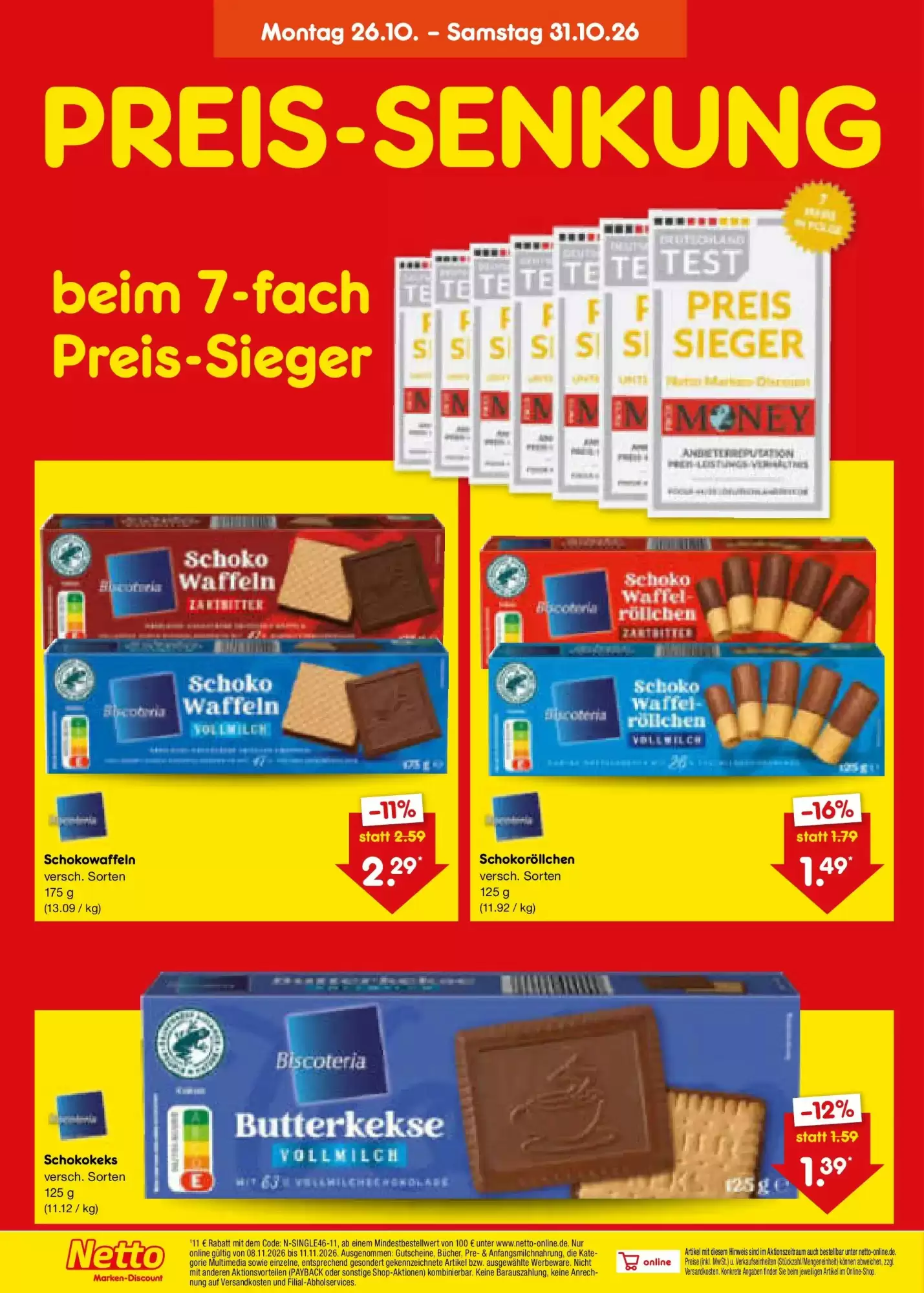 Netto Marken-Discount Prospekt (ab 25.10.2026) zum Blättern - Seite 4