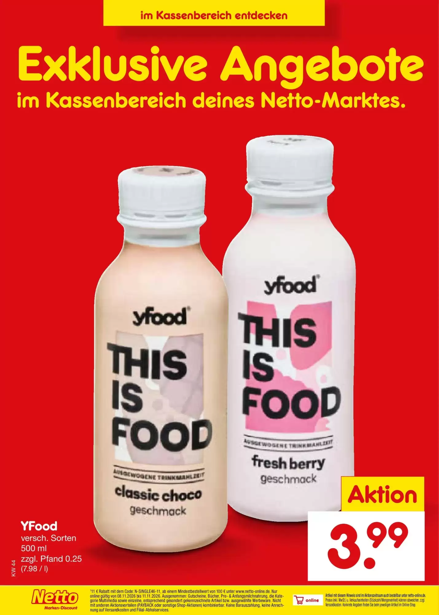 Netto Marken-Discount Prospekt (ab 25.10.2026) zum Blättern - Seite 44