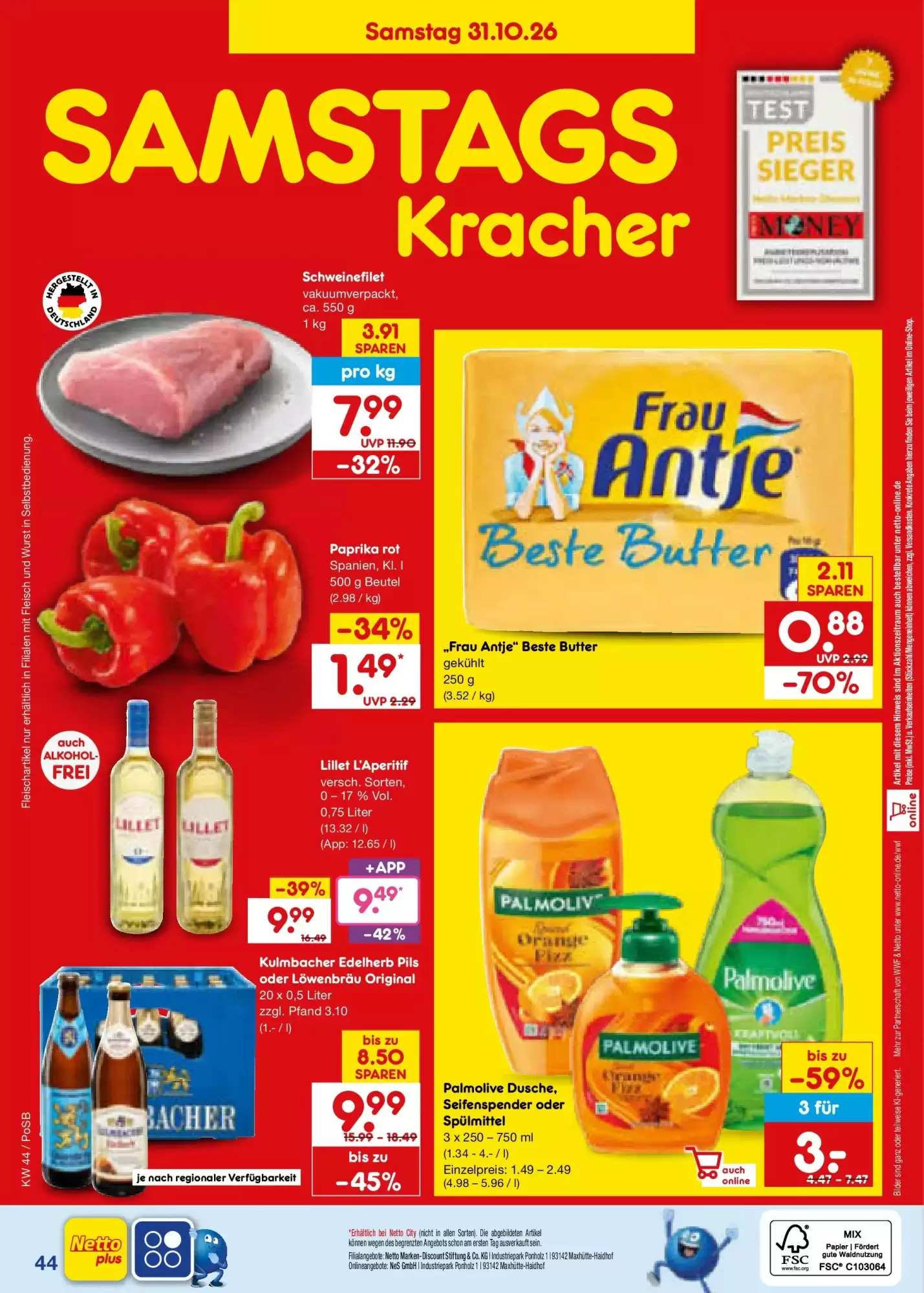 Netto Marken-Discount Prospekt (ab 25.10.2026) zum Blättern - Seite 58