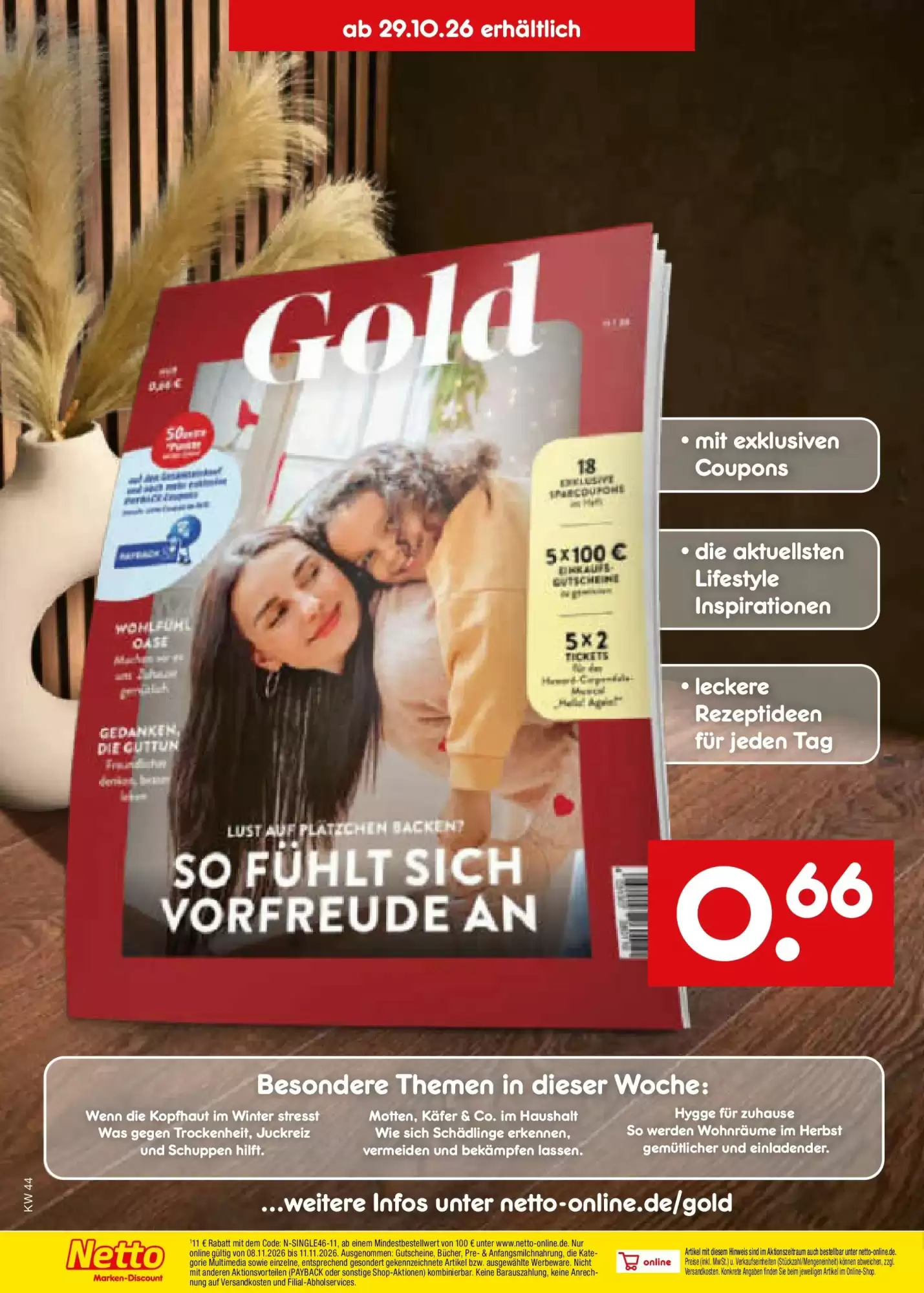 Netto Marken-Discount Prospekt (ab 25.10.2026) zum Blättern - Seite 66