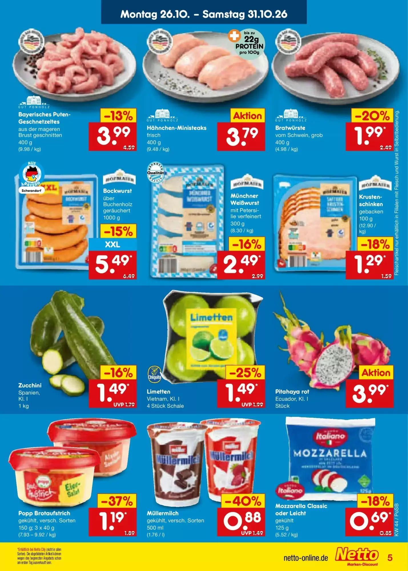 Netto Marken-Discount Prospekt (ab 25.10.2026) zum Blättern - Seite 7