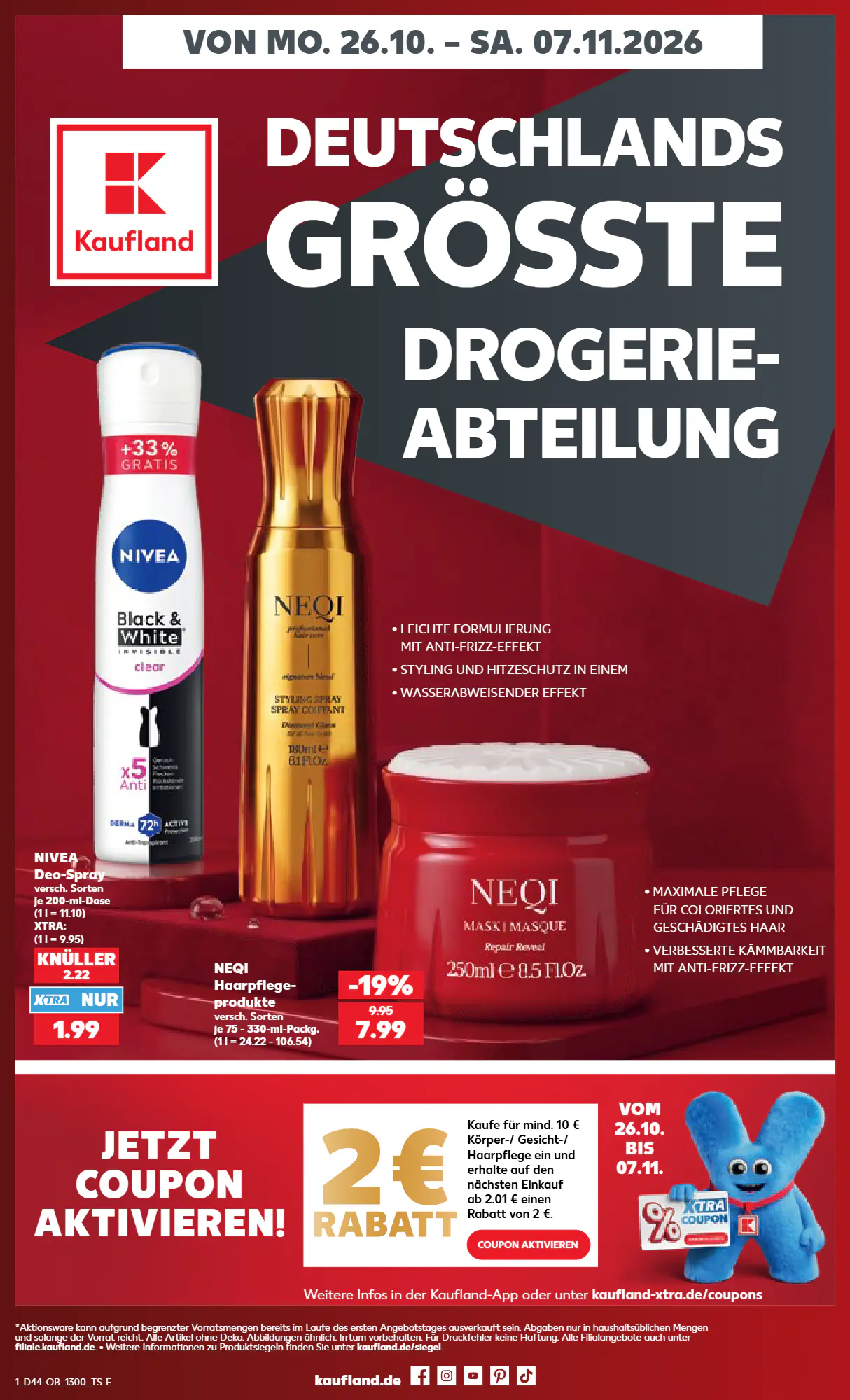 Kaufland Prospekt (ab 25.10.2026) zum Blättern - Seite 1