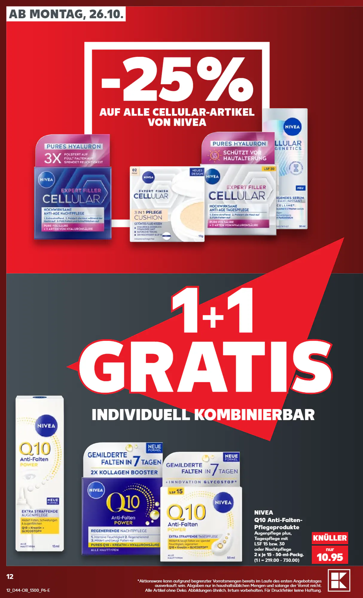 Kaufland Prospekt (ab 25.10.2026) zum Blättern - Seite 12