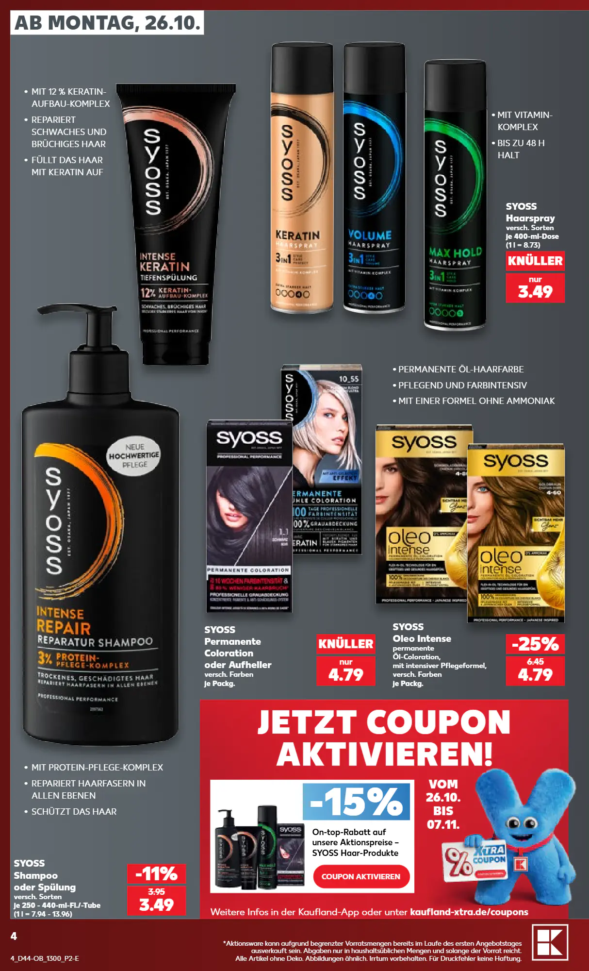 Kaufland Prospekt (ab 25.10.2026) zum Blättern - Seite 4