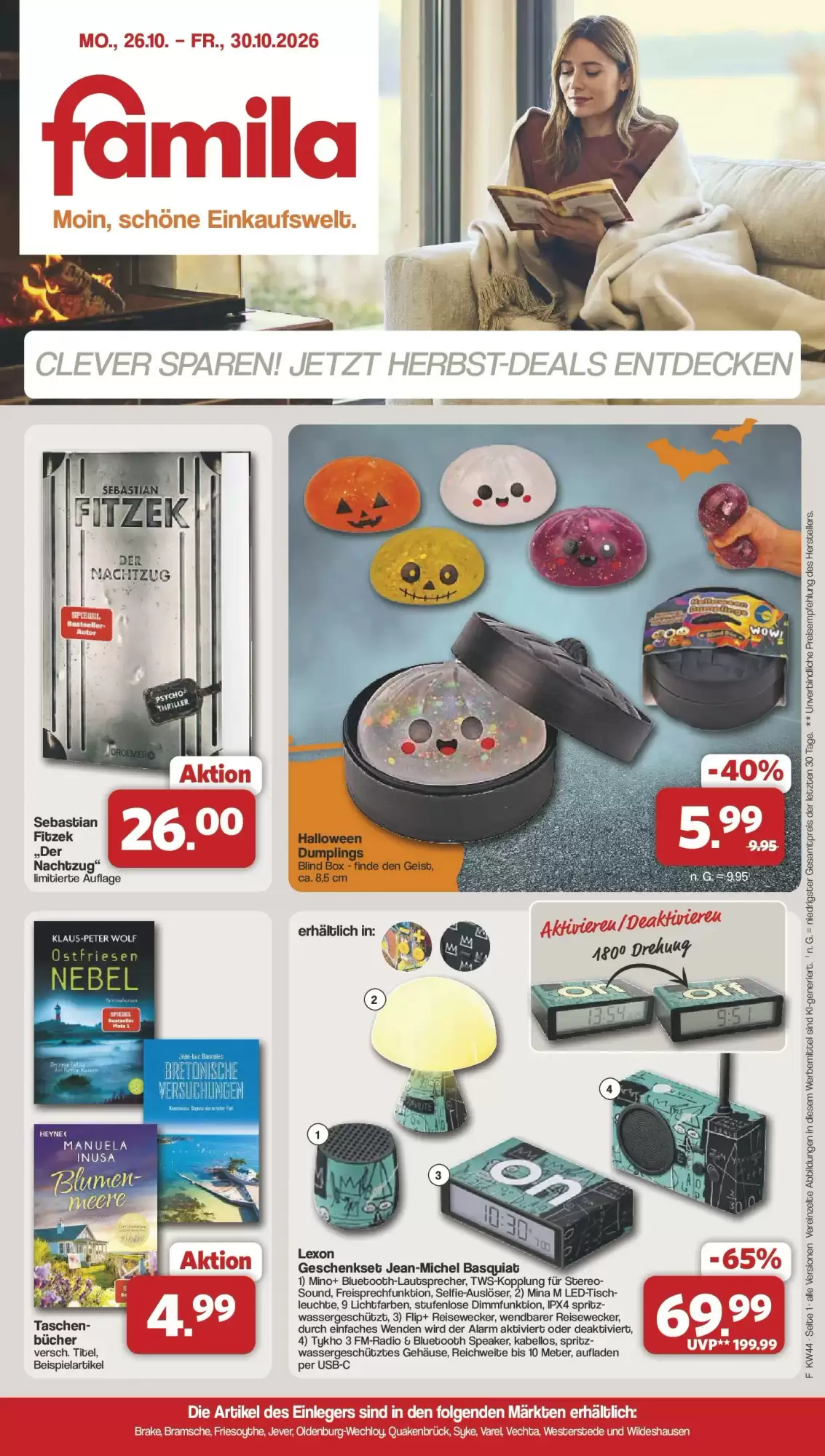 Famila Nord West Prospekt (ab 25.10.2026) zum Blättern - Seite 1