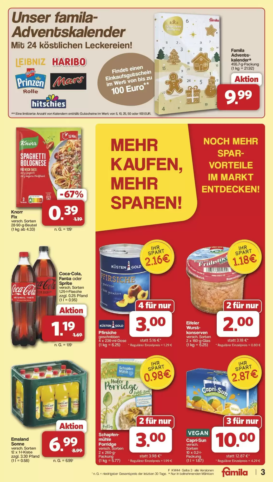 Famila Nord West Prospekt (ab 25.10.2026) zum Blättern - Seite 3