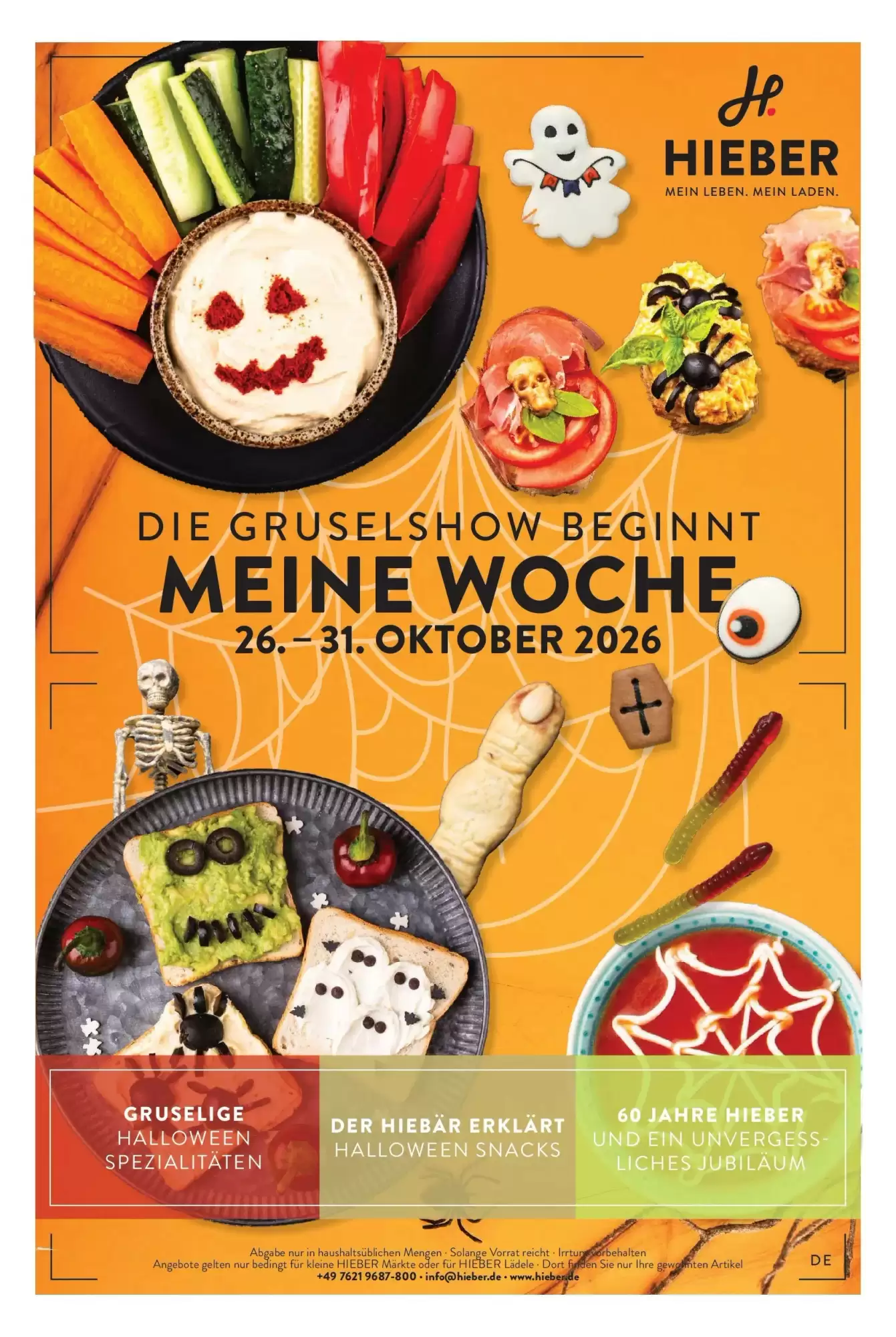 Hieber's Frische Center Prospekt (ab 25.10.2026) zum Blättern - Seite 1