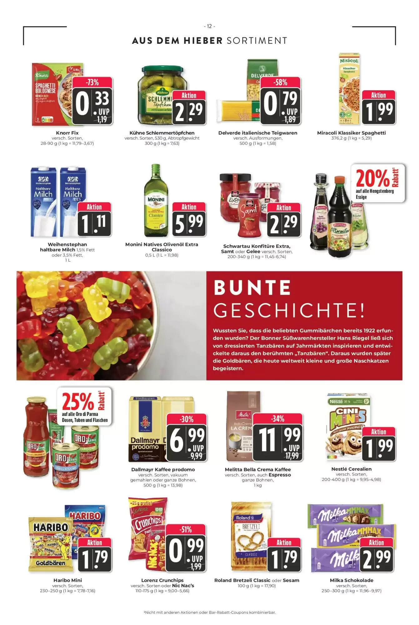 Hieber's Frische Center Prospekt (ab 25.10.2026) zum Blättern - Seite 12