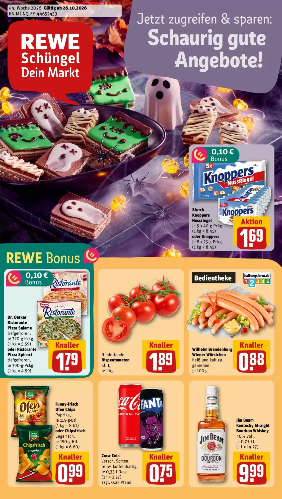 REWE Prospekt (ab 25.10.2026) zum Blättern - Seite 1