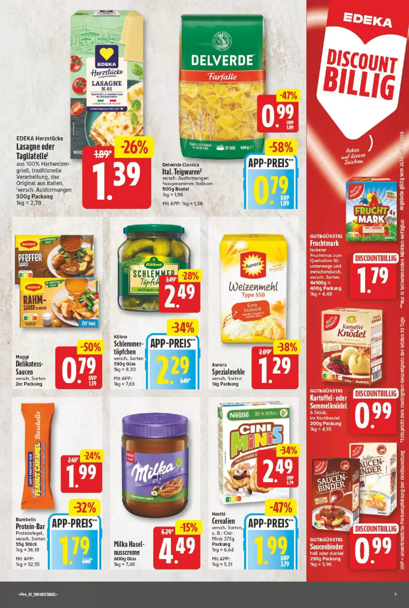 nah & gut Prospekt (ab 25.10.2026) zum Blättern - Seite 7
