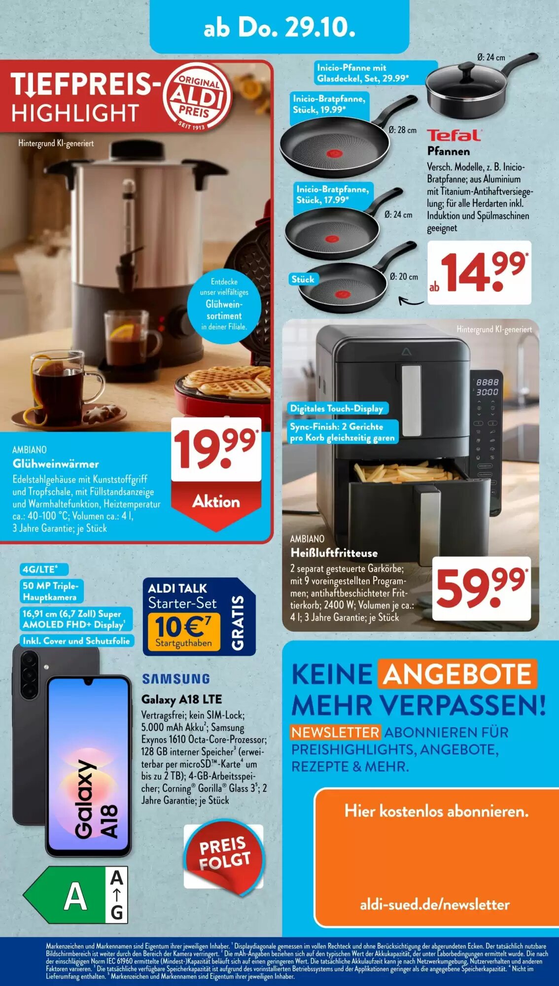 Aldi Süd Prospekt (ab 26.10.2026) zum Blättern - Seite 10