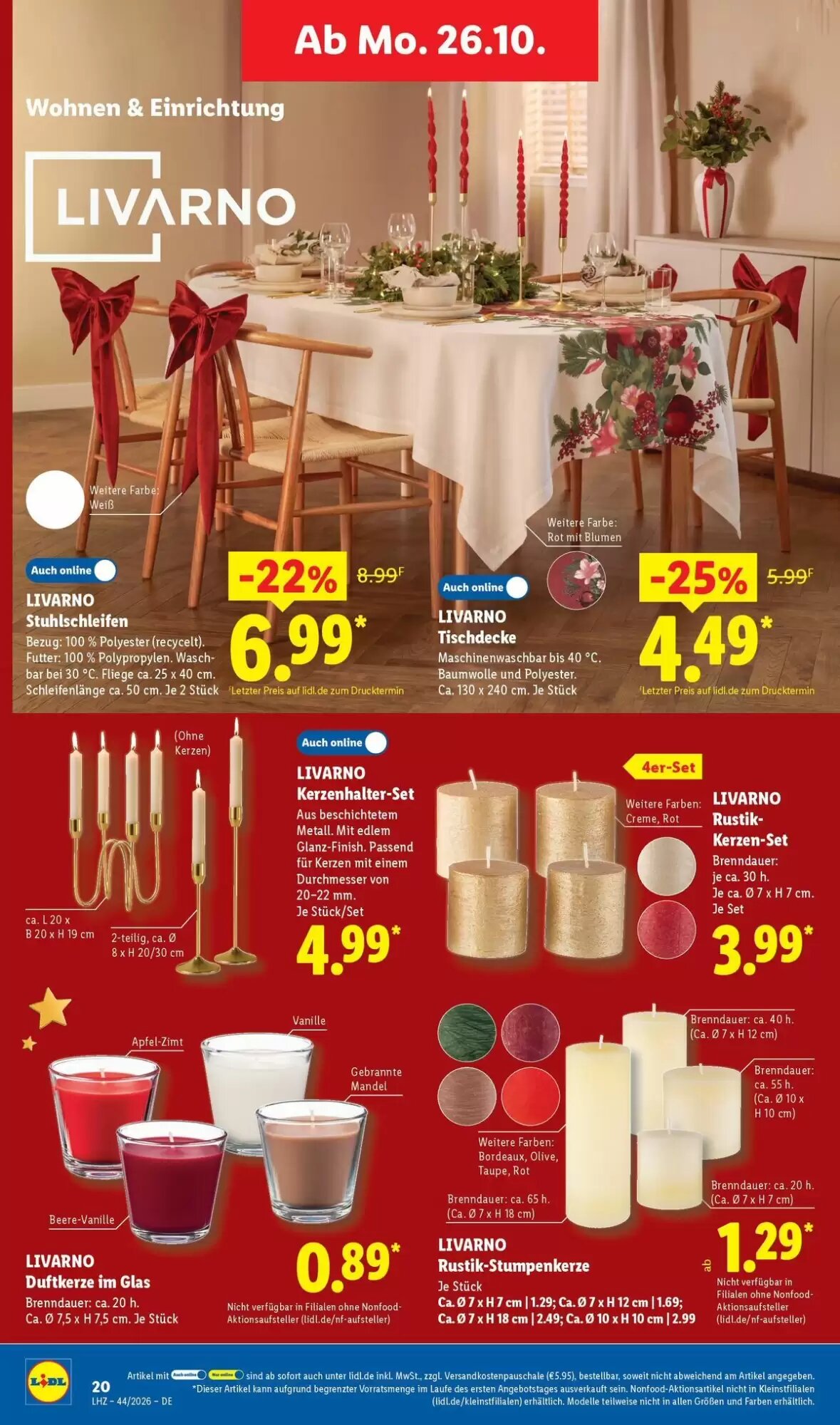 Lidl Prospekt (ab 26.10.2026) zum Blättern - Seite 10
