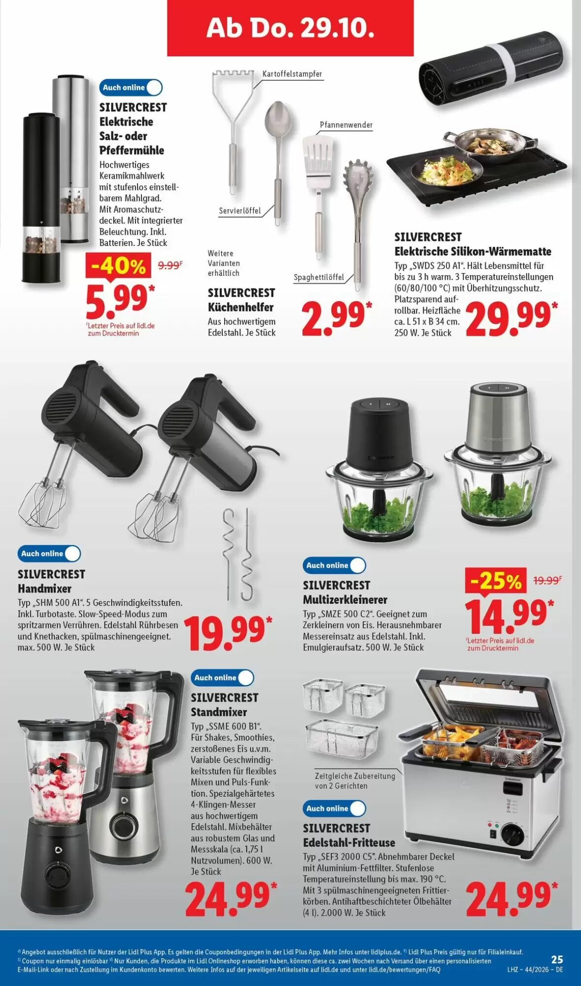 Lidl Prospekt (ab 26.10.2026) zum Blättern - Seite 17