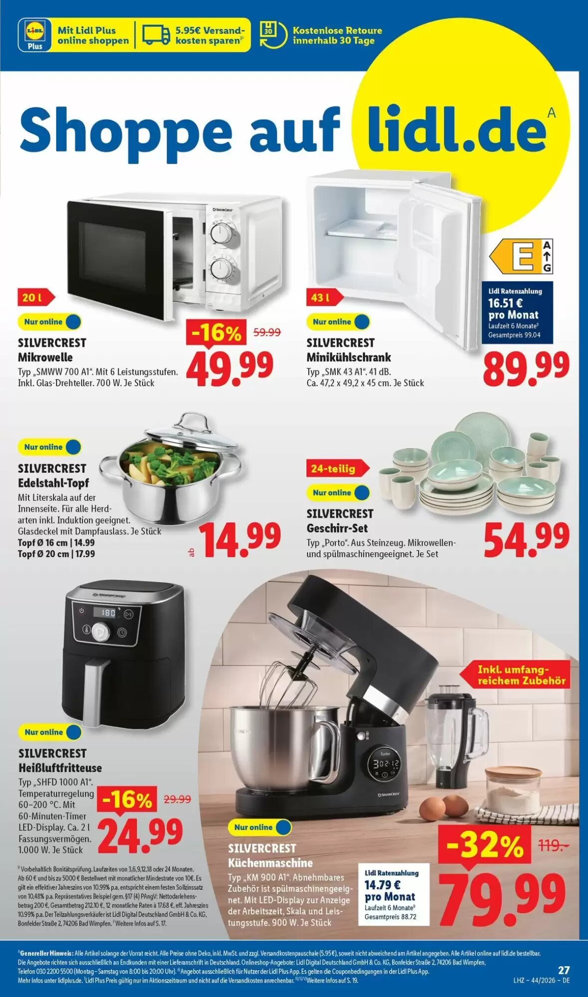 Lidl Prospekt (ab 26.10.2026) zum Blättern - Seite 19