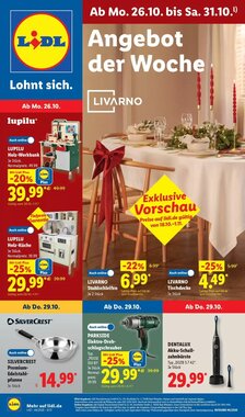 Lidl Prospekt (ab 26.10.2026) zum Blättern