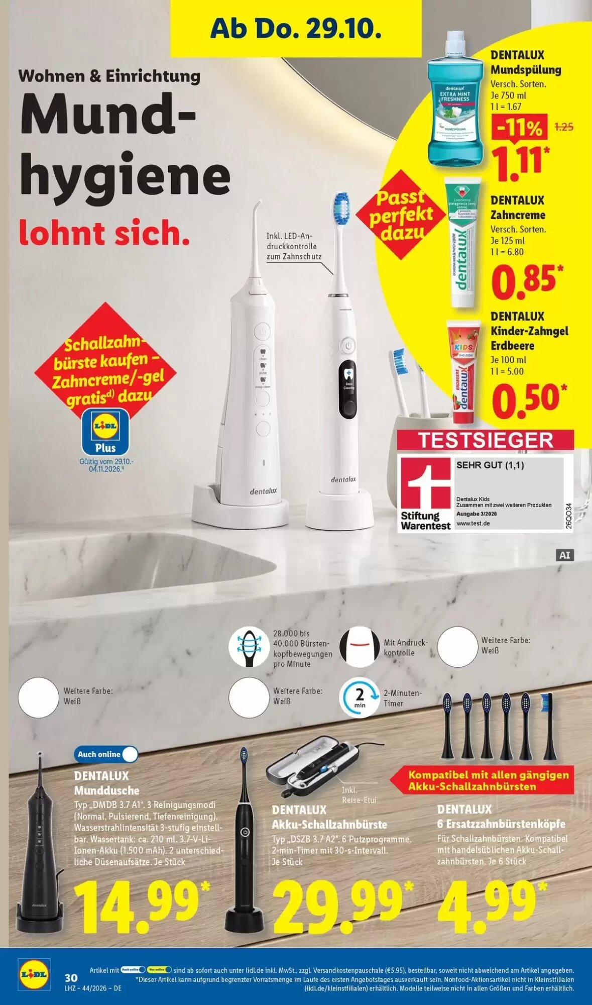 Lidl Prospekt (ab 26.10.2026) zum Blättern - Seite 24