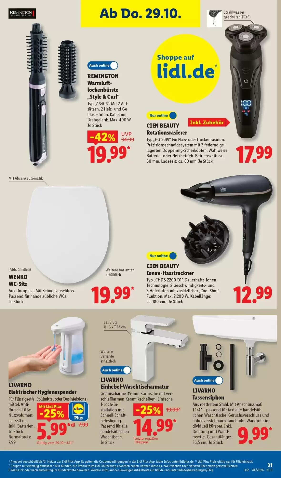 Lidl Prospekt (ab 26.10.2026) zum Blättern - Seite 25