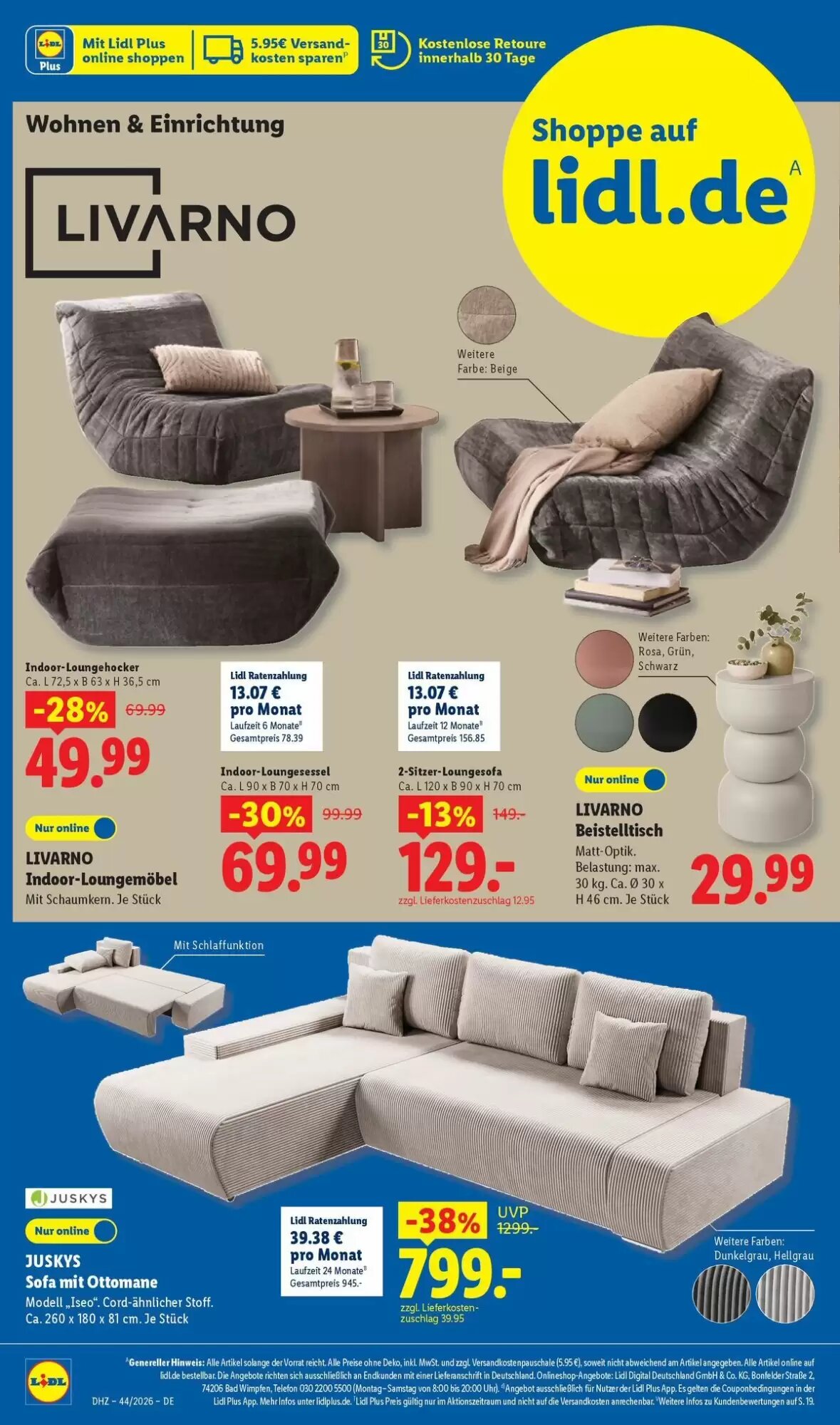 Lidl Prospekt (ab 26.10.2026) zum Blättern - Seite 4
