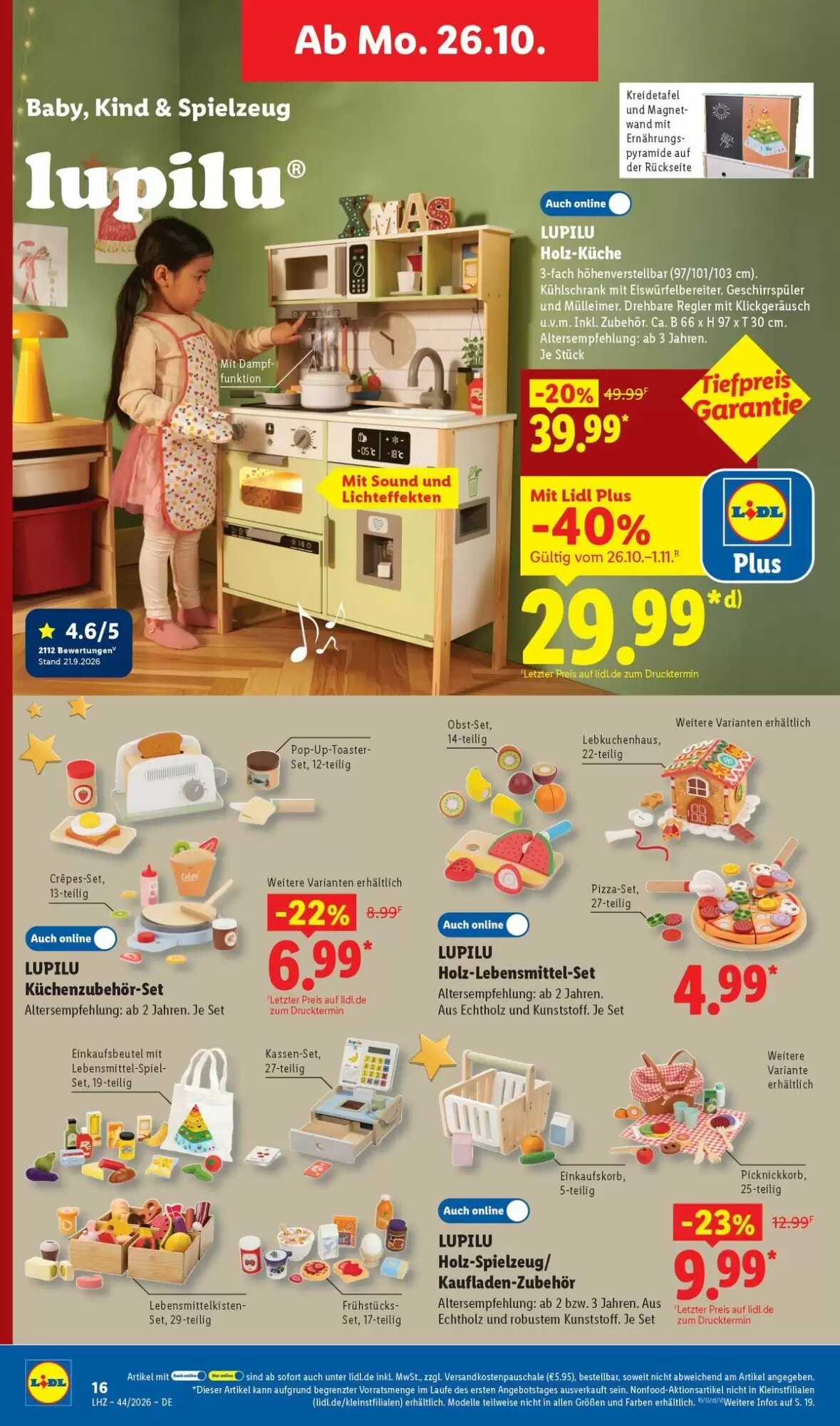 Lidl Prospekt (ab 26.10.2026) zum Blättern - Seite 6