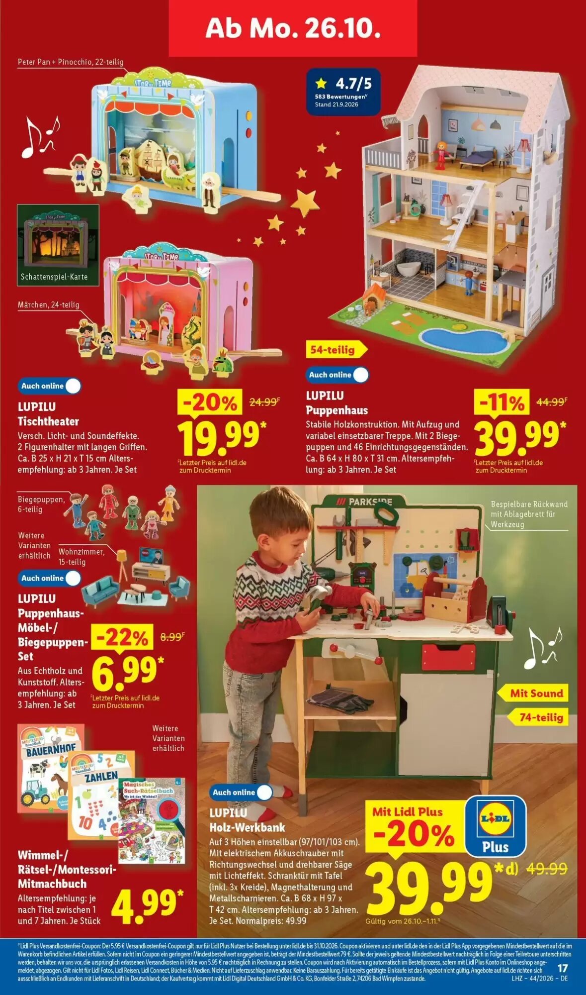 Lidl Prospekt (ab 26.10.2026) zum Blättern - Seite 7