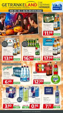 Getränkeland Prospekt (ab 26.10.2026) zum Blättern