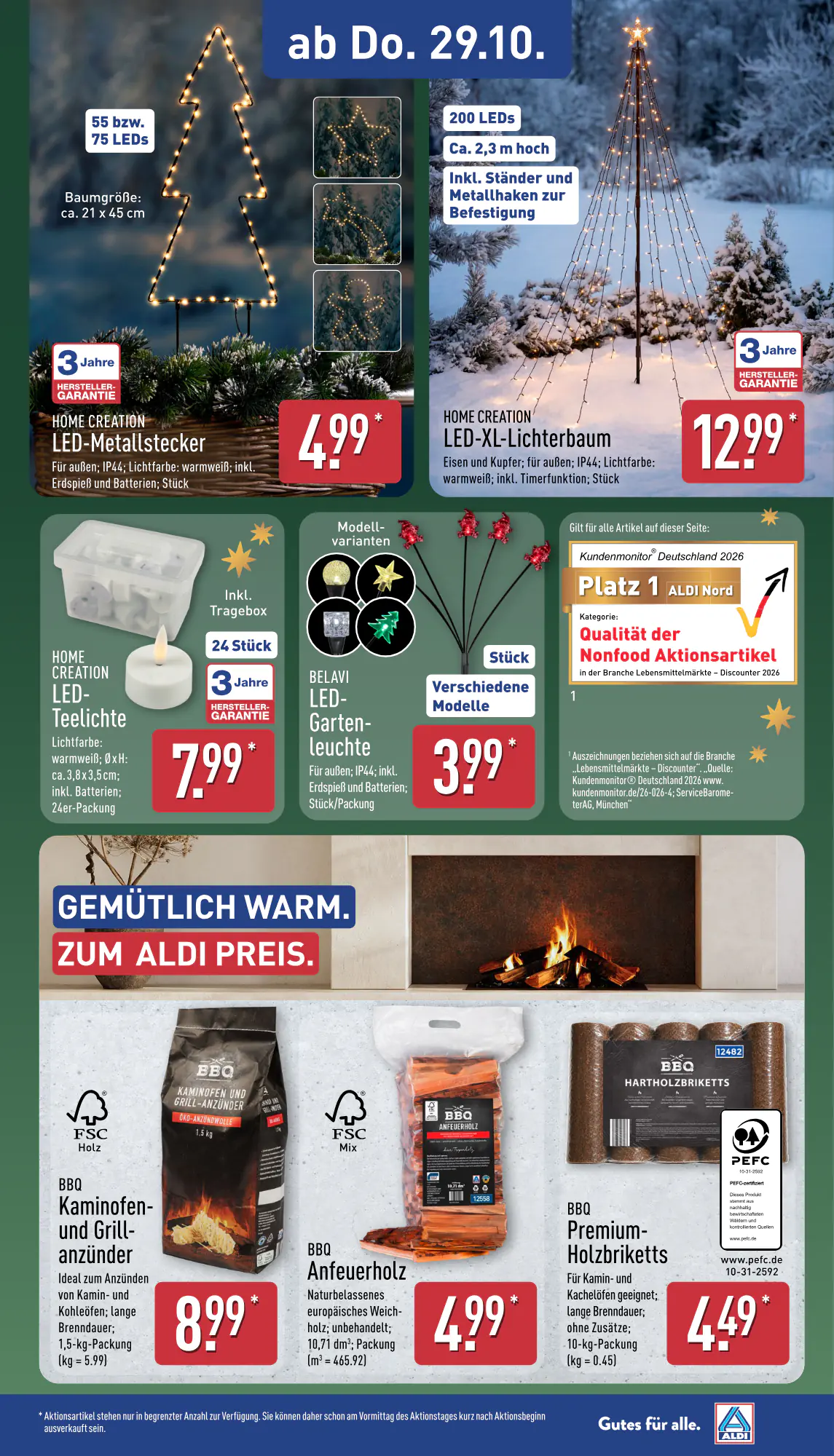 Aldi Nord Prospekt (ab 26.10.2026) zum Blättern - Seite 21