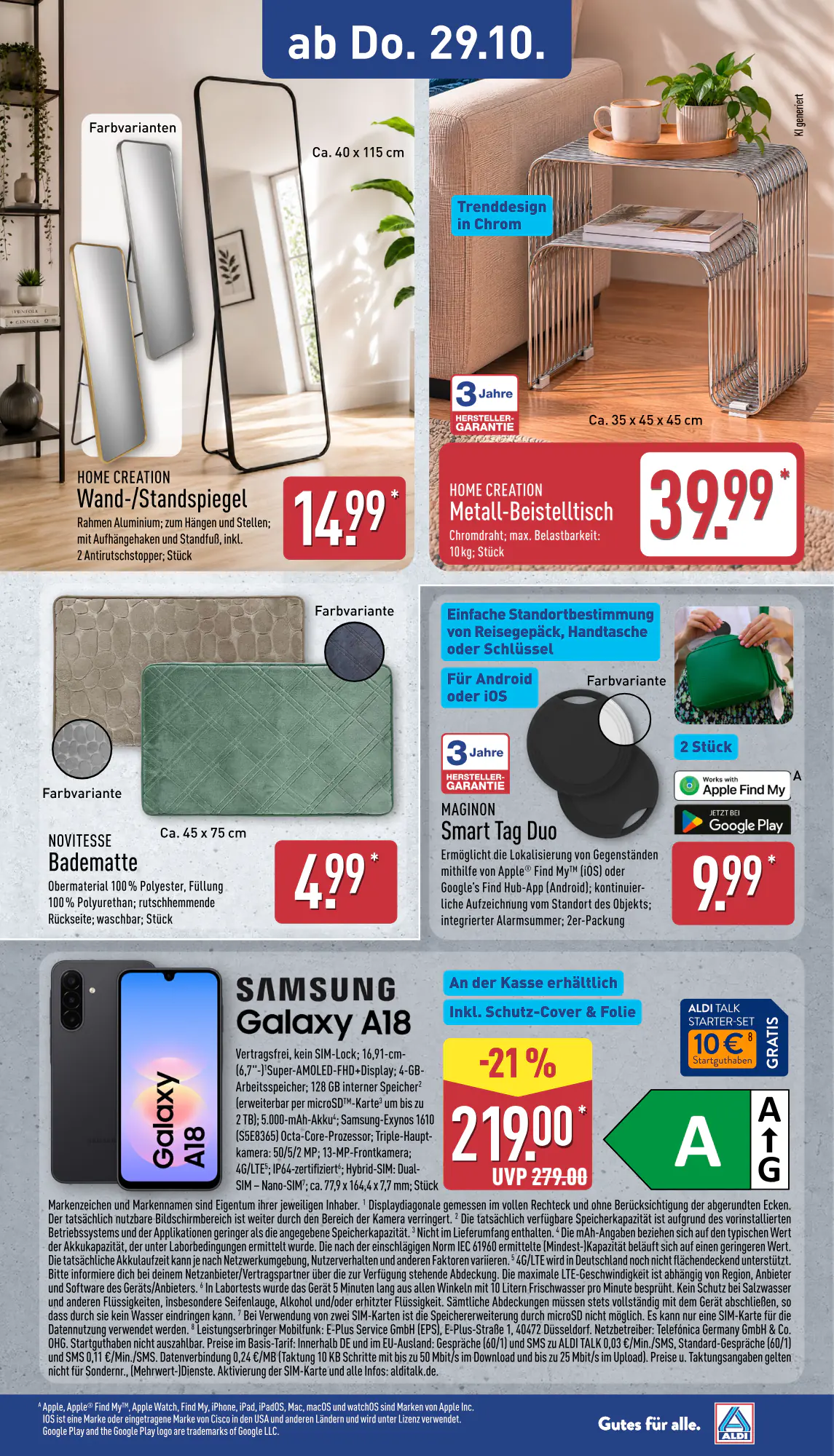 Aldi Nord Prospekt (ab 26.10.2026) zum Blättern - Seite 23