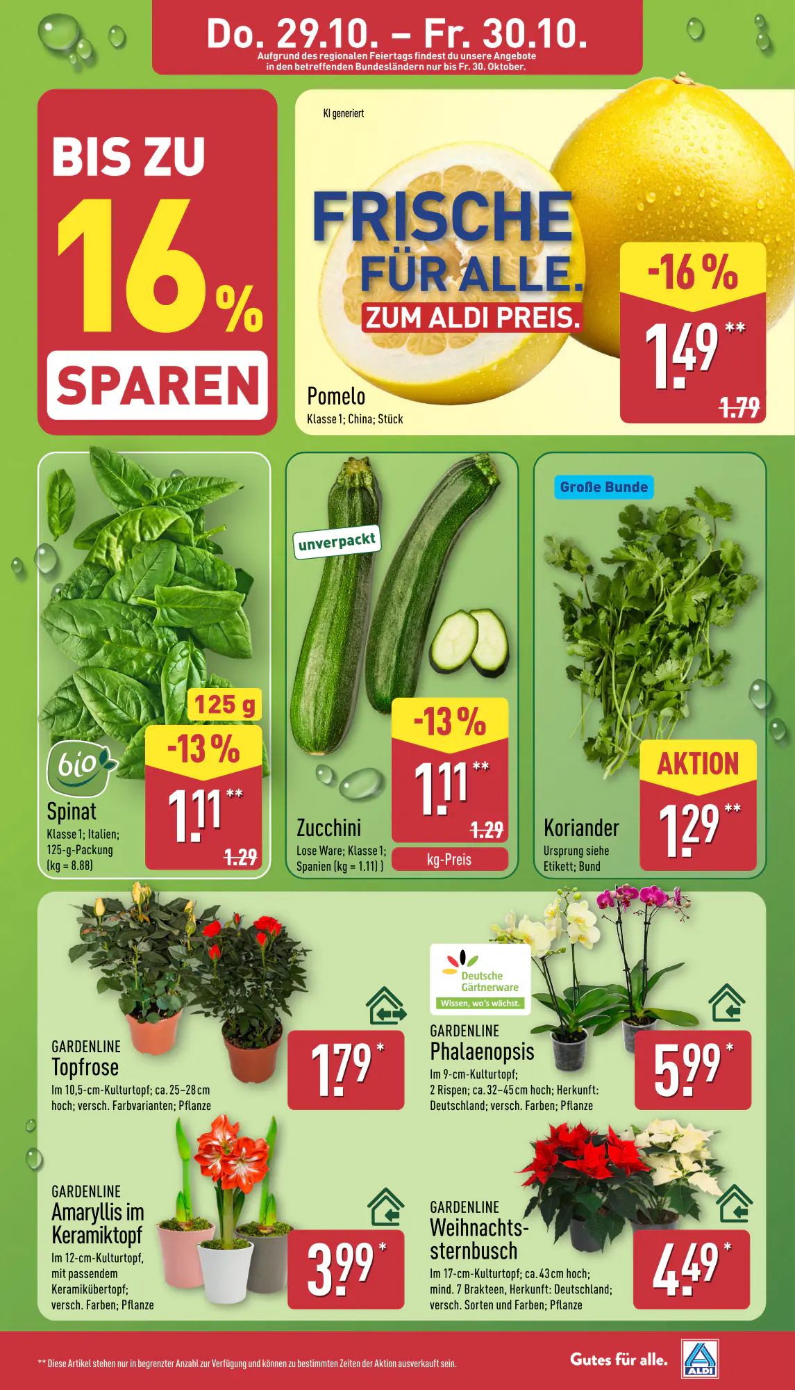 Aldi Nord Prospekt (ab 26.10.2026) zum Blättern - Seite 32