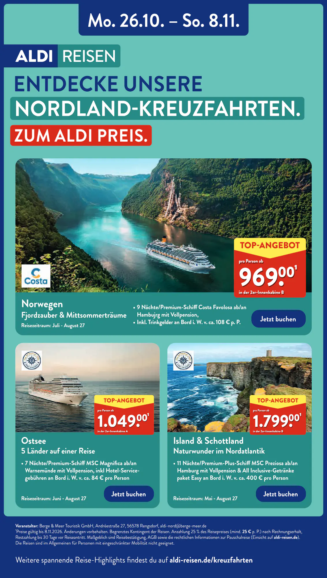 Aldi Nord Prospekt (ab 26.10.2026) zum Blättern - Seite 43