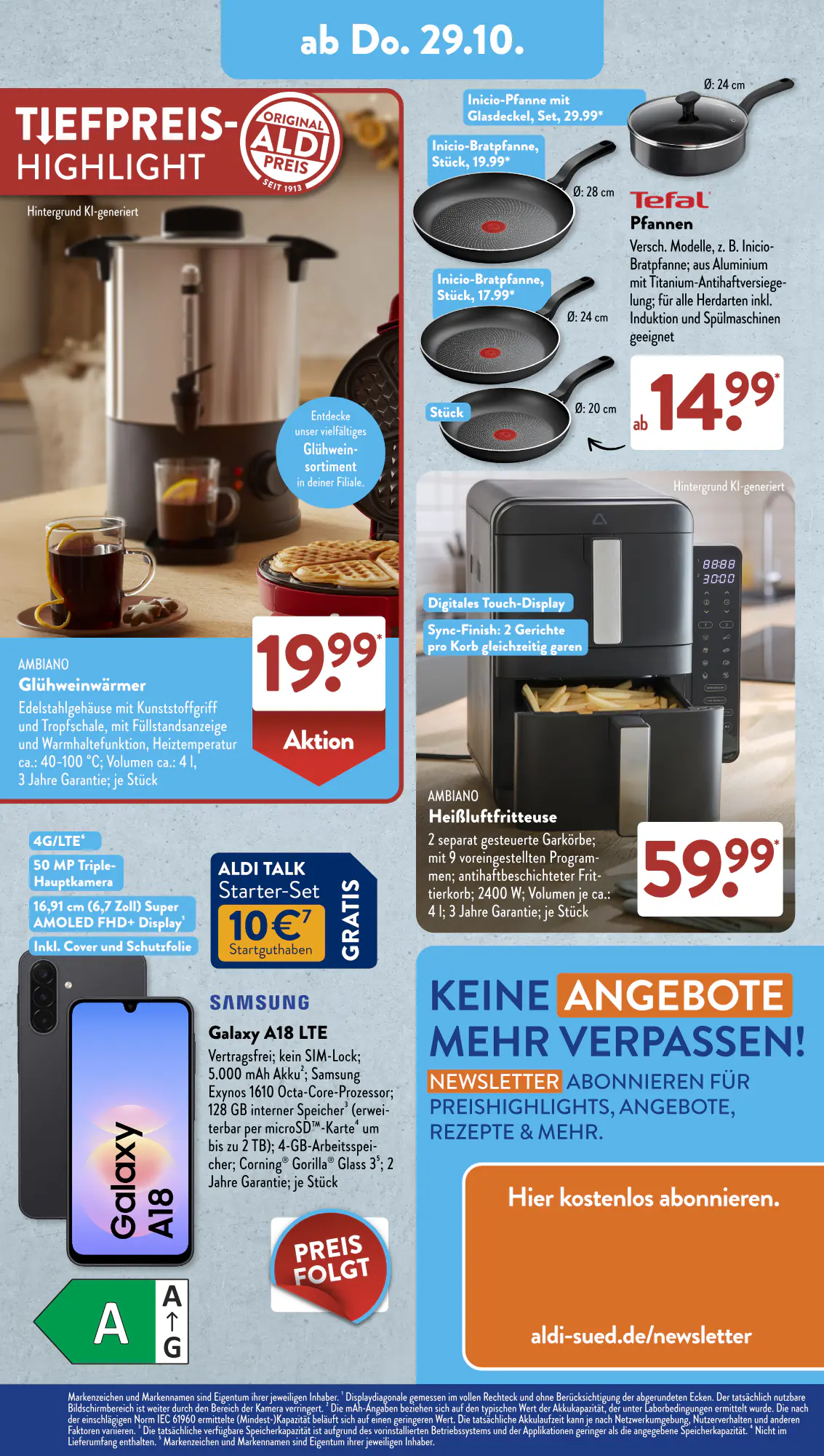 Aldi Süd Prospekt (ab 26.10.2026) zum Blättern - Seite 10
