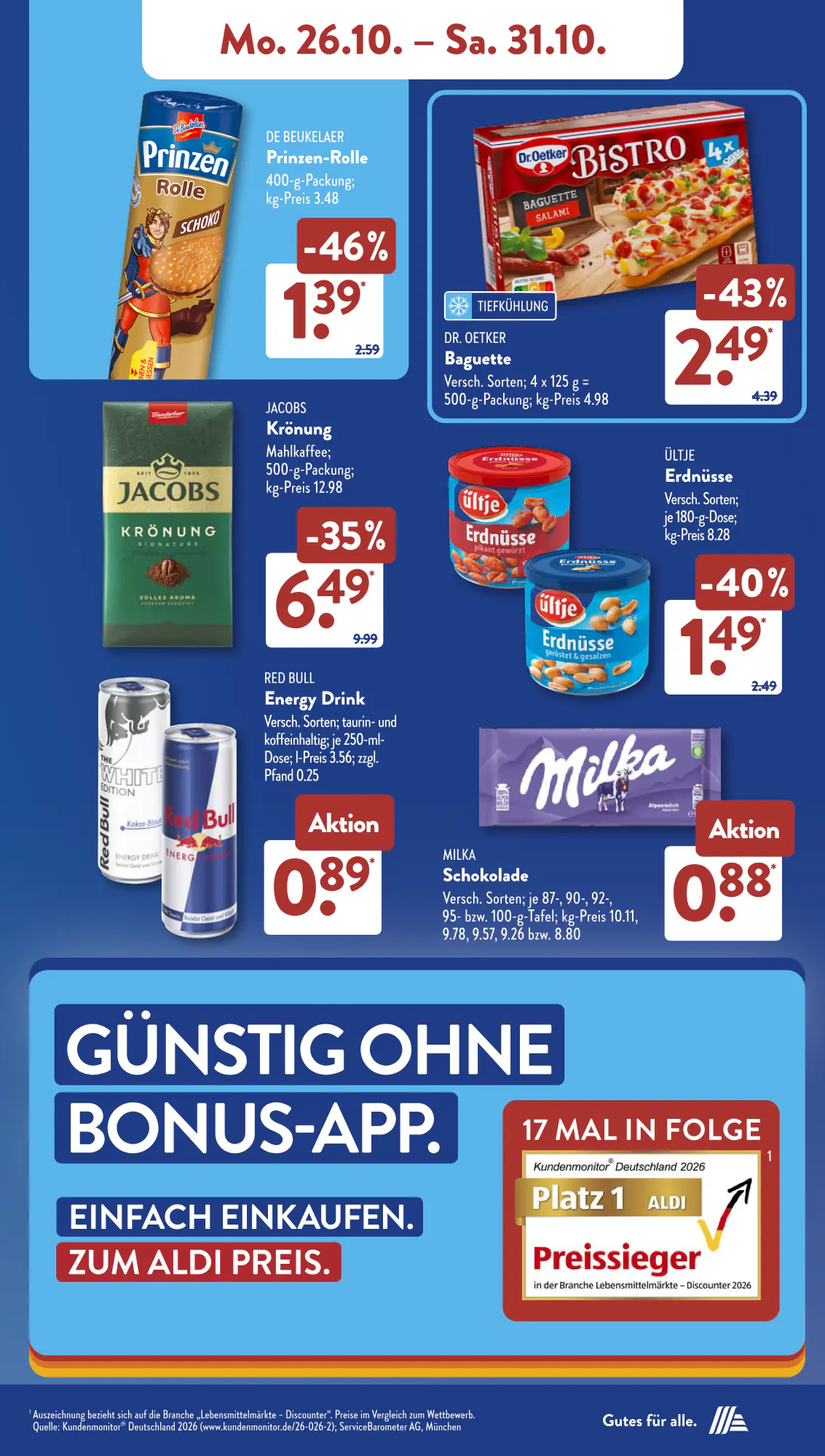 Aldi Süd Prospekt (ab 26.10.2026) zum Blättern - Seite 10