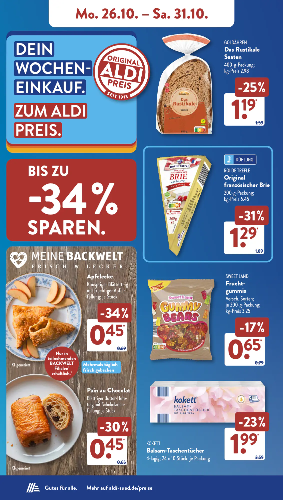 Aldi Süd Prospekt (ab 26.10.2026) zum Blättern - Seite 7