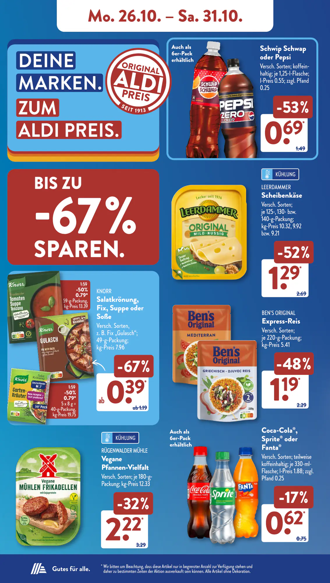 Aldi Süd Prospekt (ab 26.10.2026) zum Blättern - Seite 9