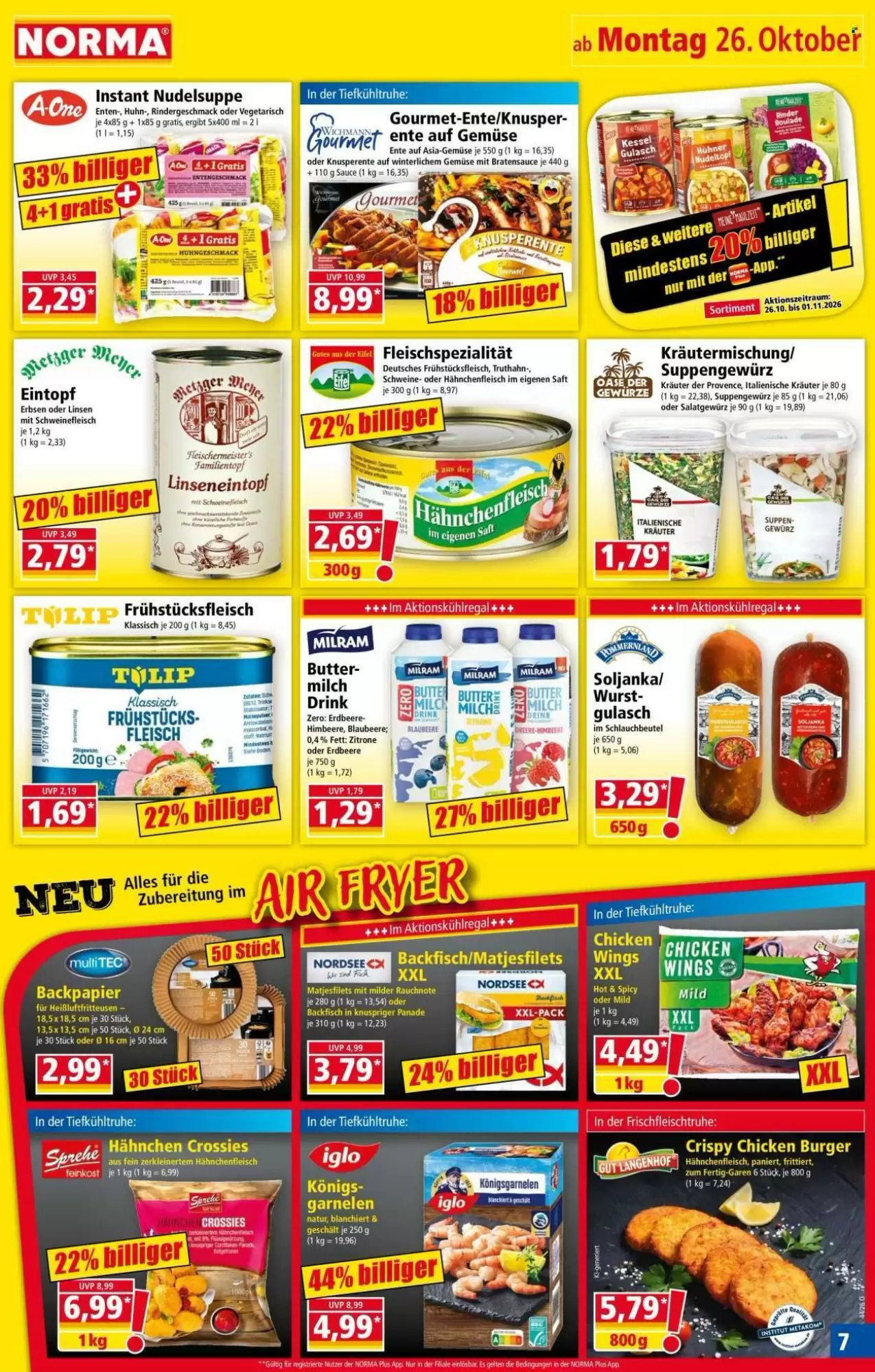 Norma Prospekt (ab 26.10.2026) zum Blättern - Seite 7
