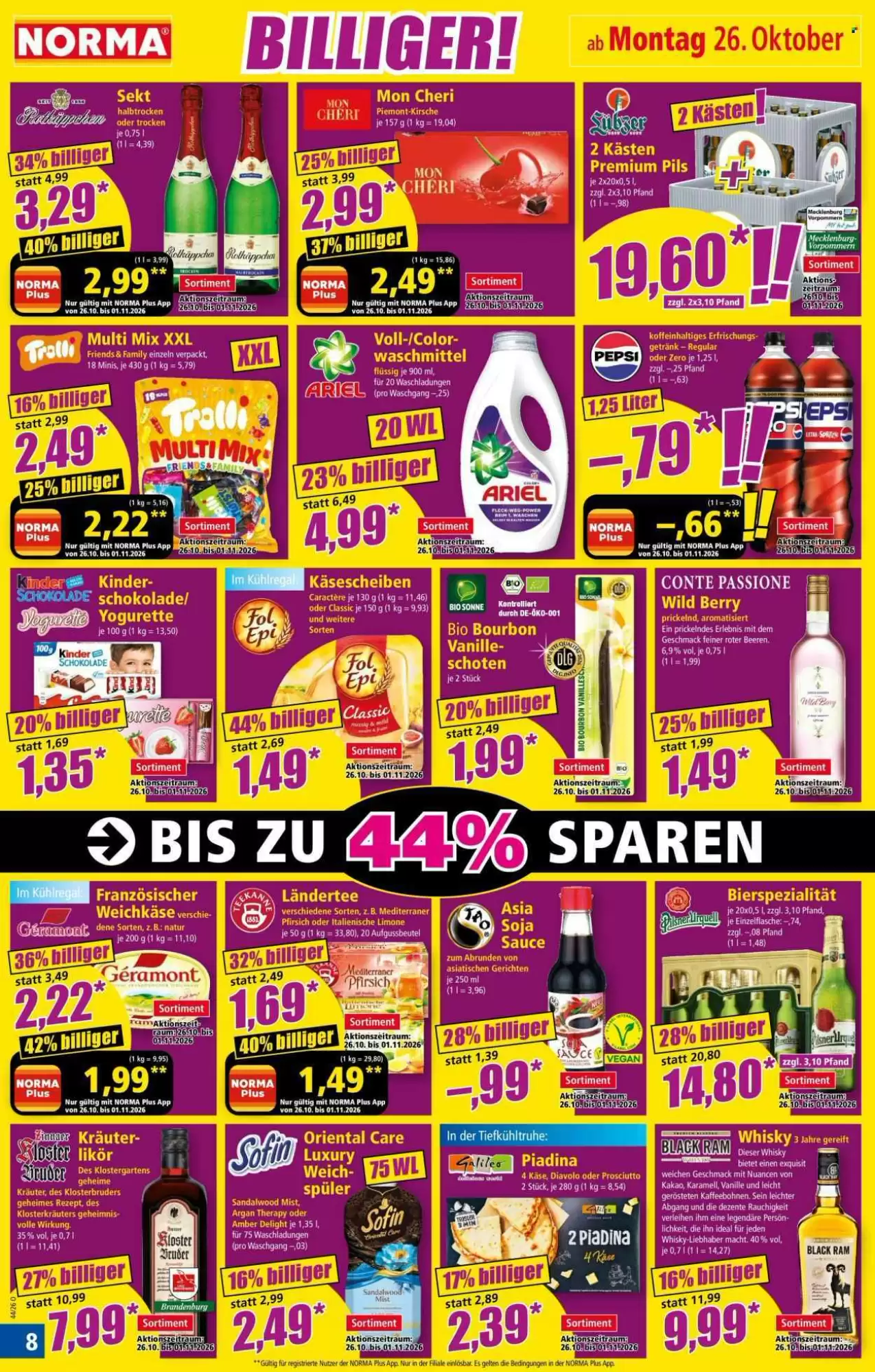 Norma Prospekt (ab 26.10.2026) zum Blättern - Seite 8