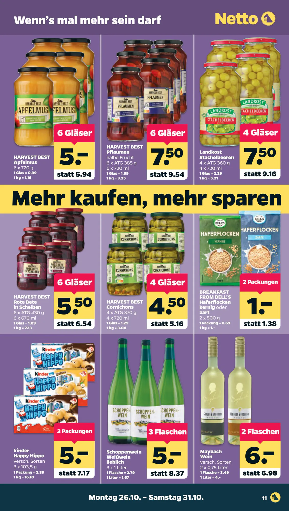 NETTO Prospekt (ab 26.10.2026) zum Blättern - Seite 15