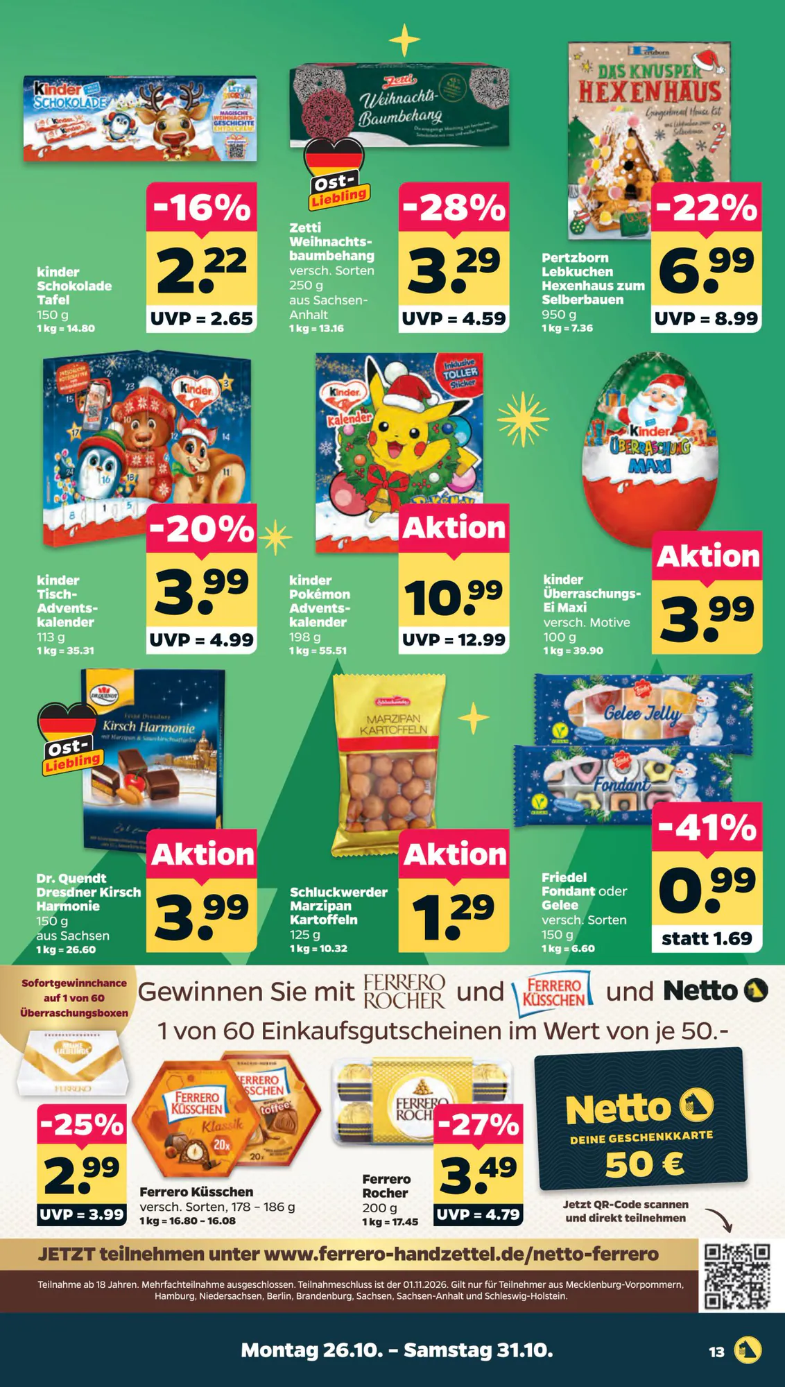 NETTO Prospekt (ab 26.10.2026) zum Blättern - Seite 17