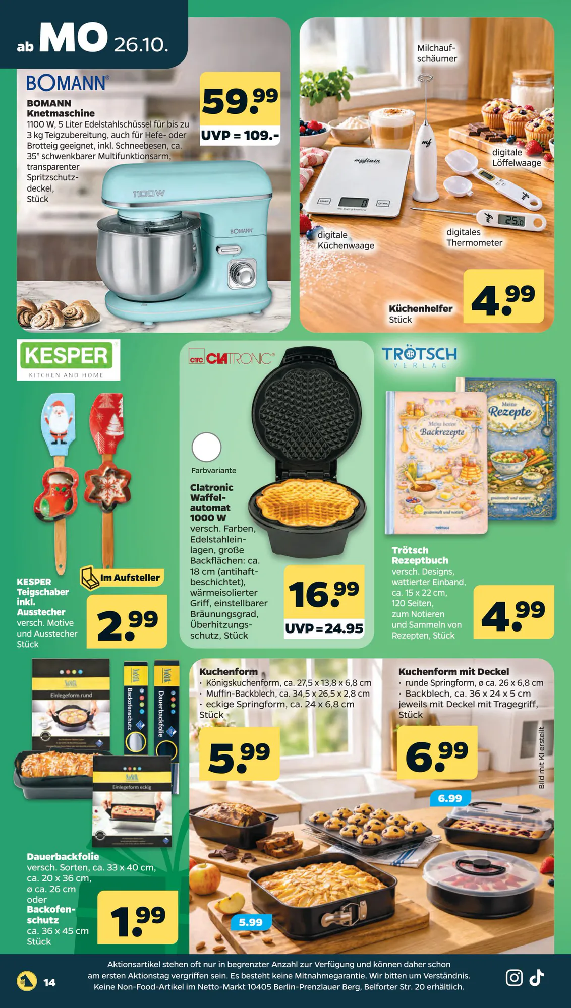 NETTO Prospekt (ab 26.10.2026) zum Blättern - Seite 18