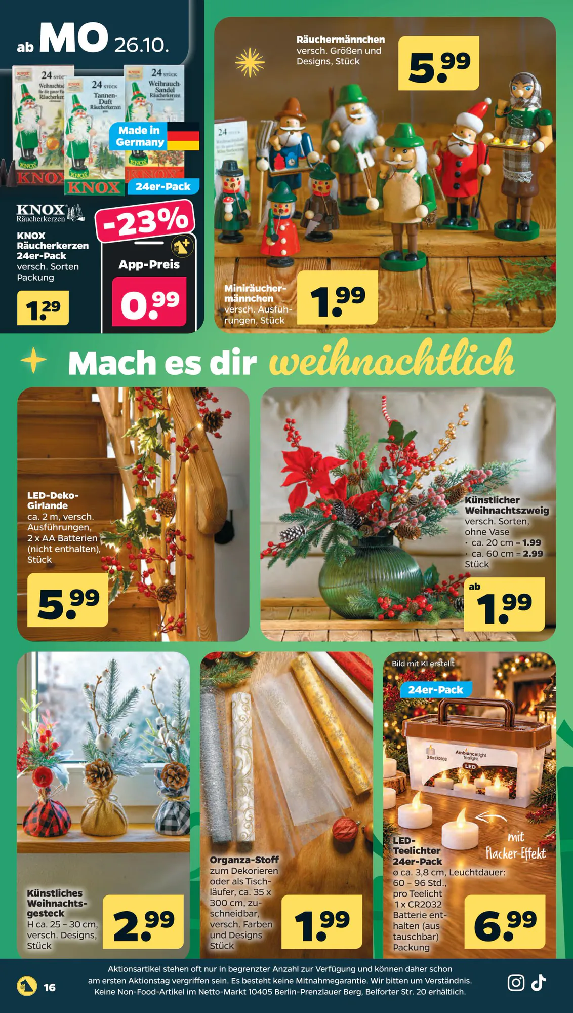 NETTO Prospekt (ab 26.10.2026) zum Blättern - Seite 20