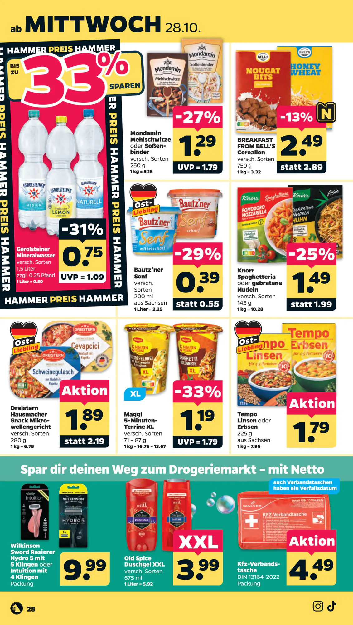 NETTO Prospekt (ab 26.10.2026) zum Blättern - Seite 34