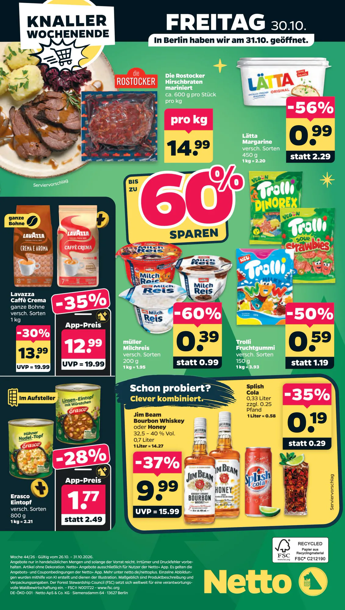 NETTO Prospekt (ab 26.10.2026) zum Blättern - Seite 38