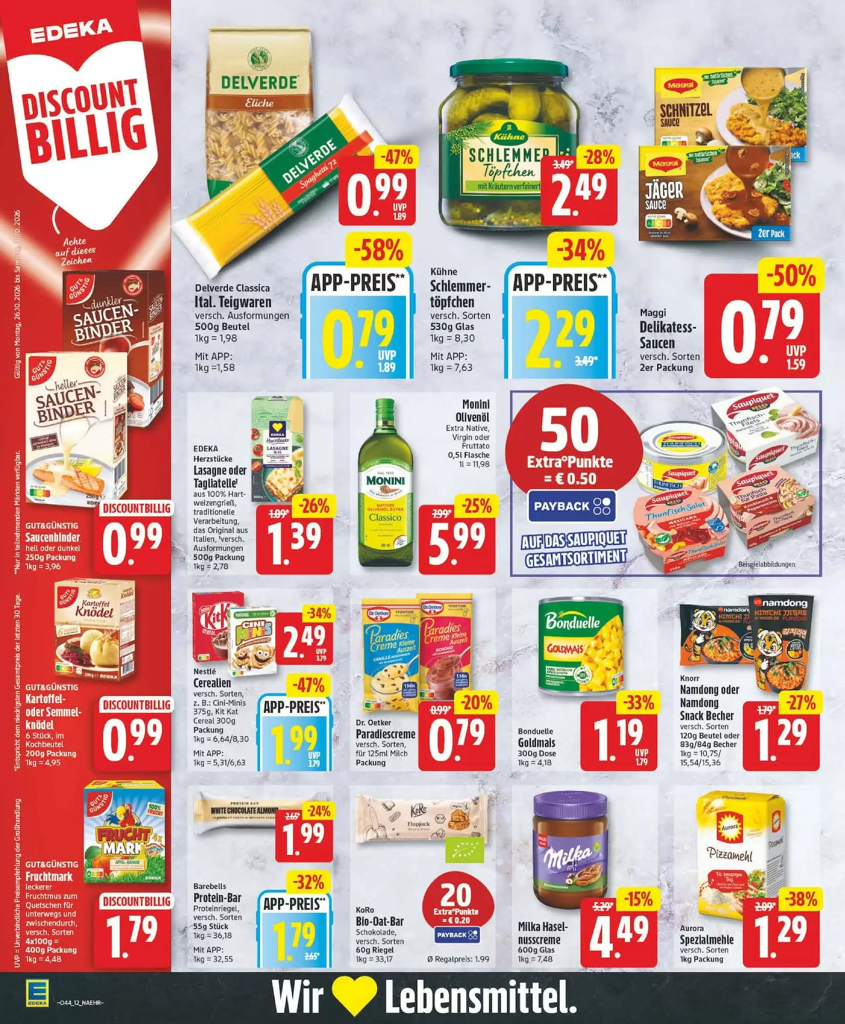 Edeka Prospekt (ab 26.10.2026) zum Blättern - Seite 12