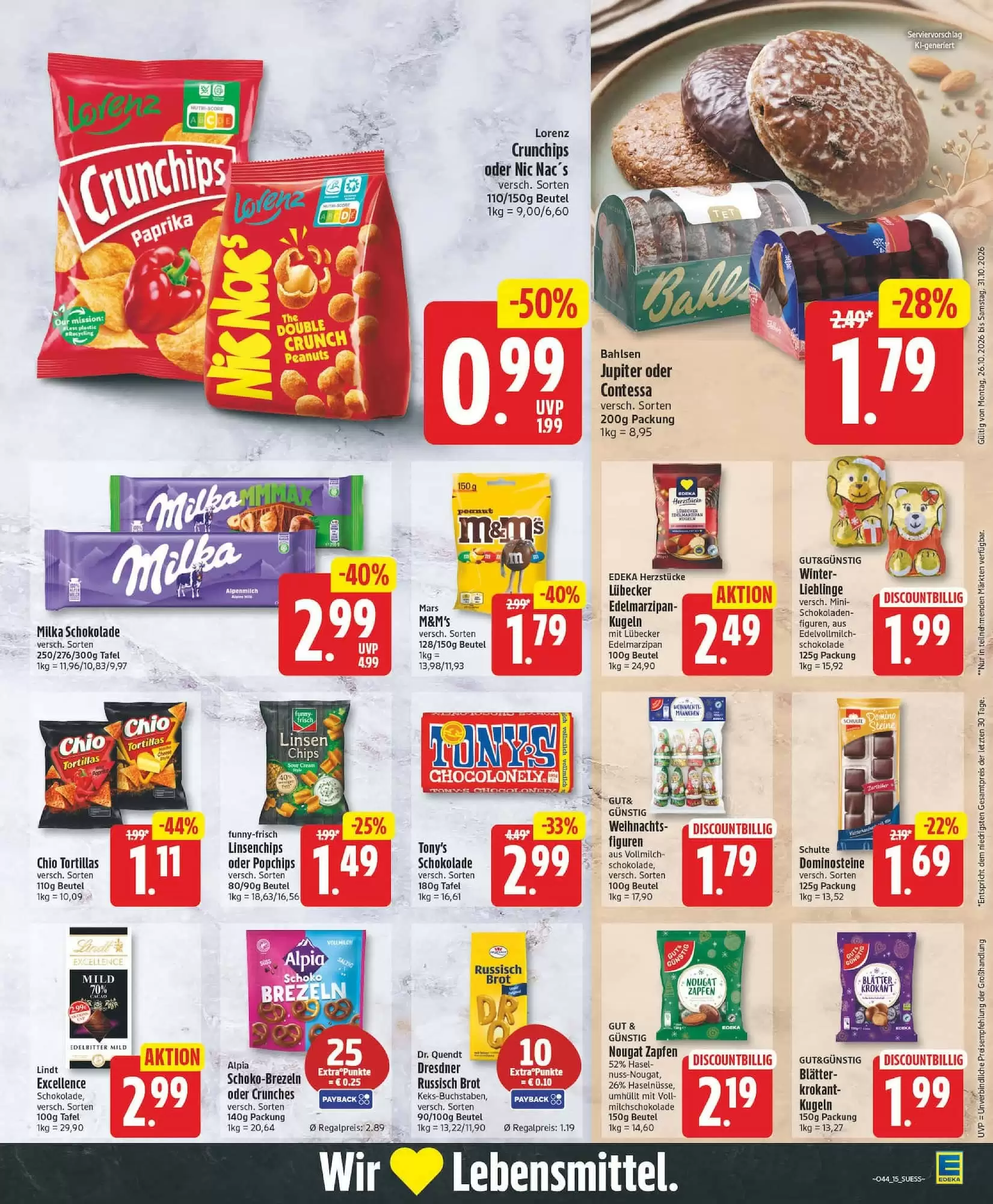 Edeka Prospekt (ab 26.10.2026) zum Blättern - Seite 15