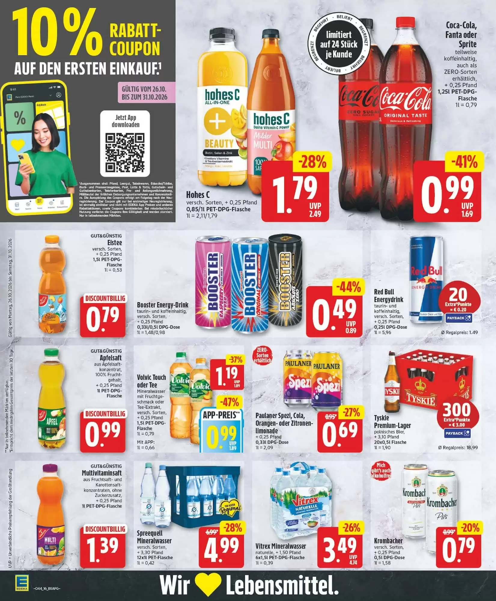 Edeka Prospekt (ab 26.10.2026) zum Blättern - Seite 16