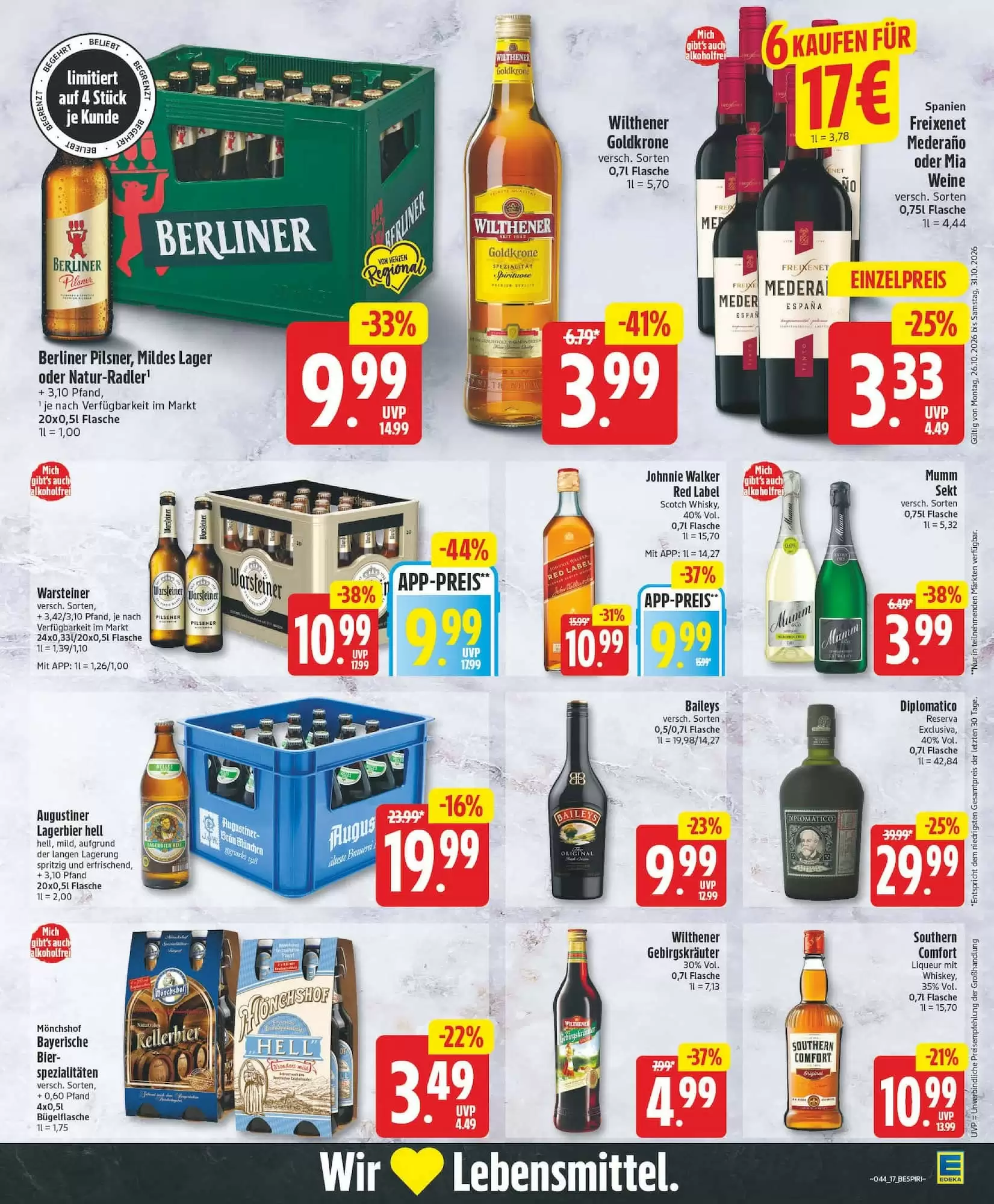 Edeka Prospekt (ab 26.10.2026) zum Blättern - Seite 17